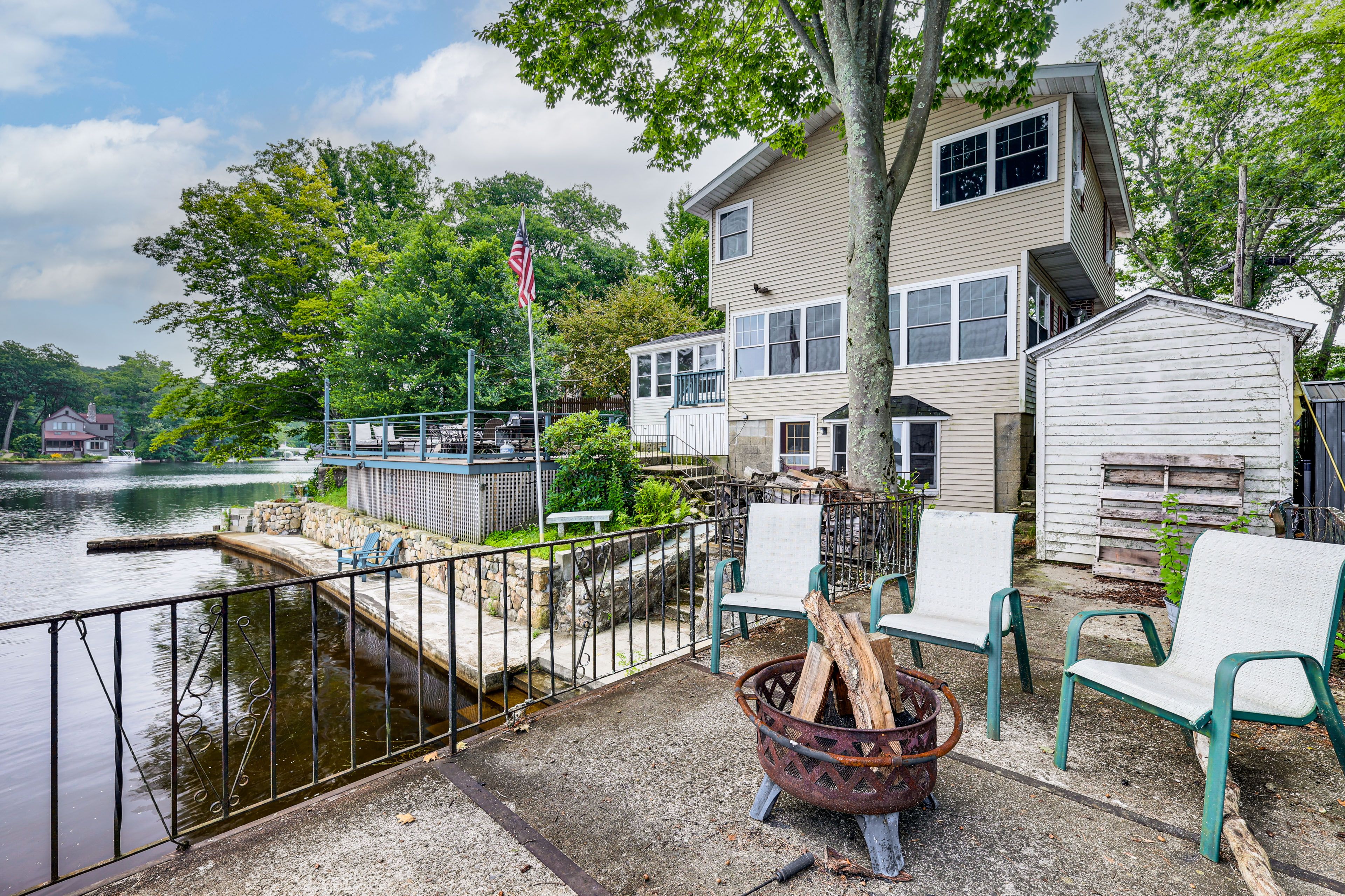 Waterfront Fire Pit