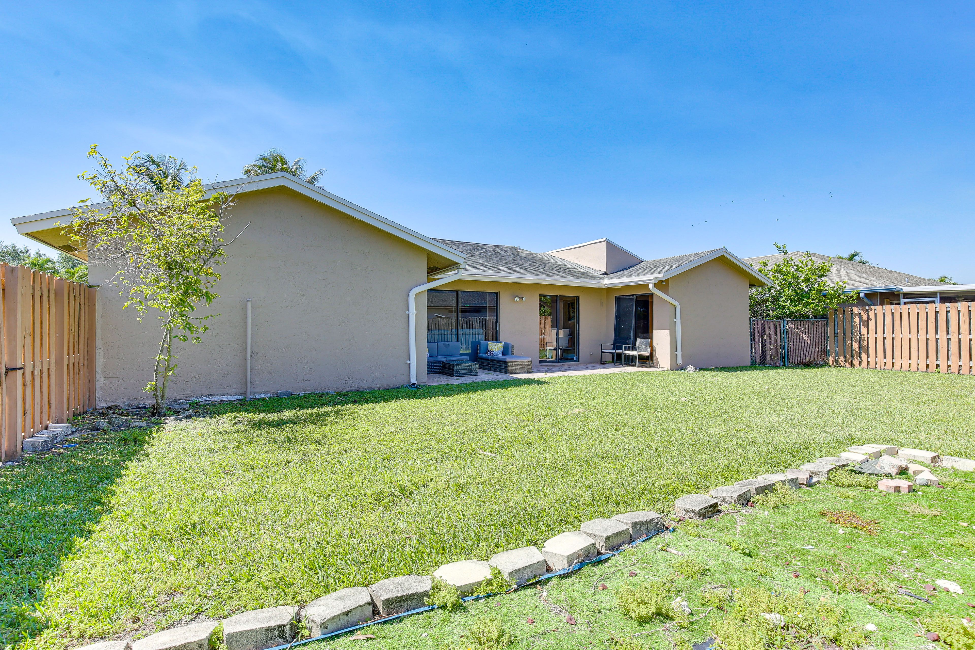 Patio | Outdoor Seating | Fenced-In Yard