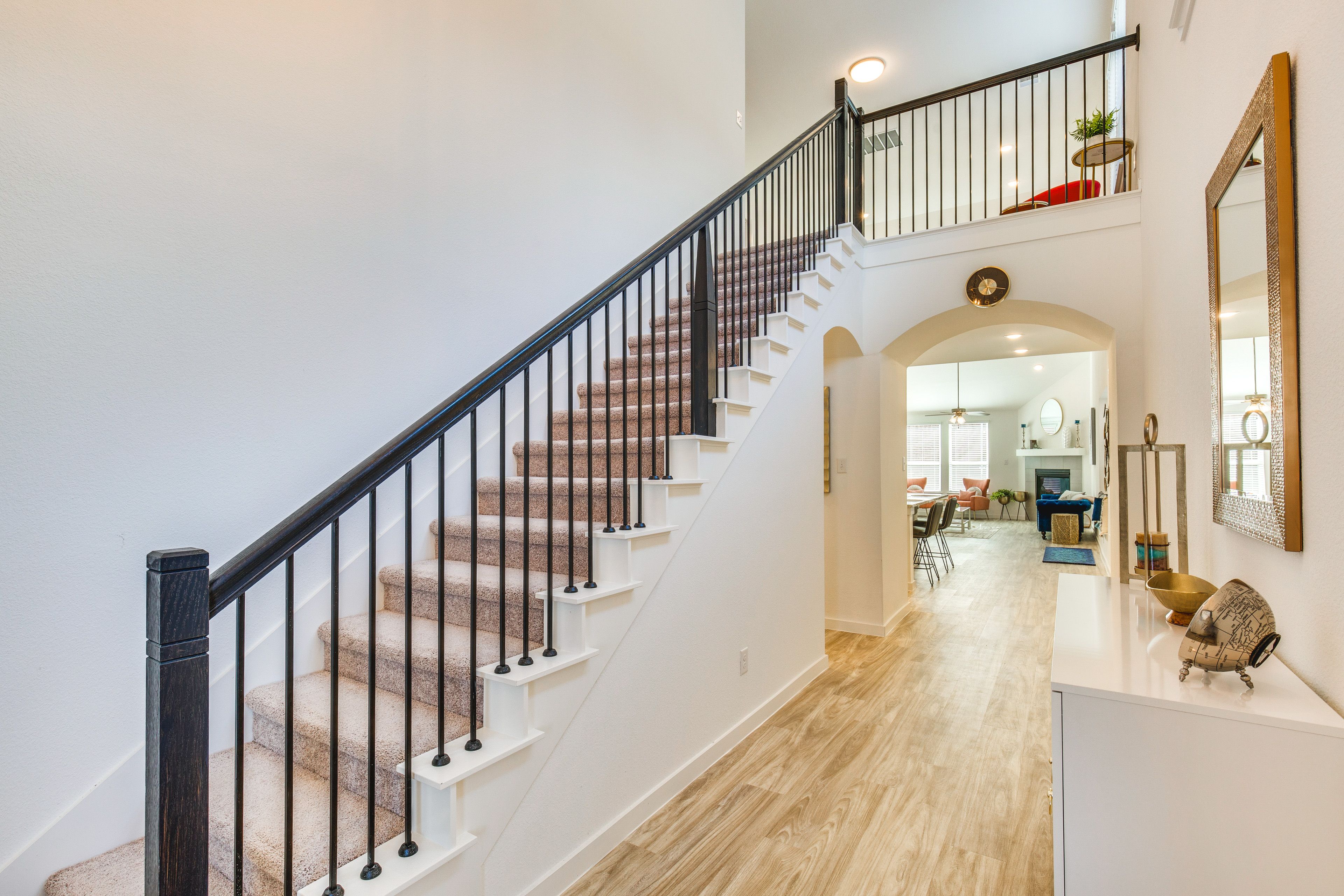 Stairs to Upper Level
