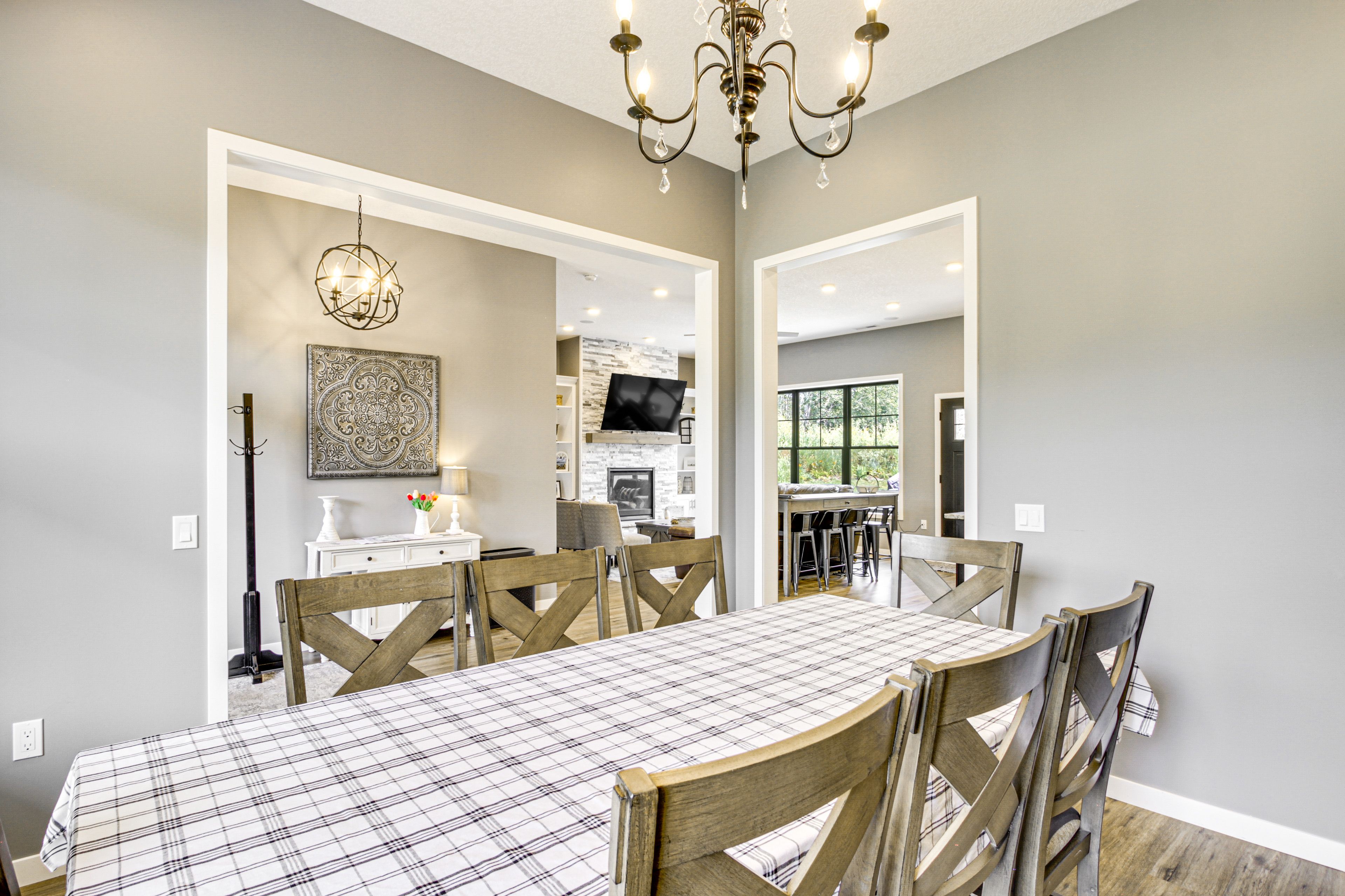 Dining Room | Dishware & Flatware Provided | 1st Floor