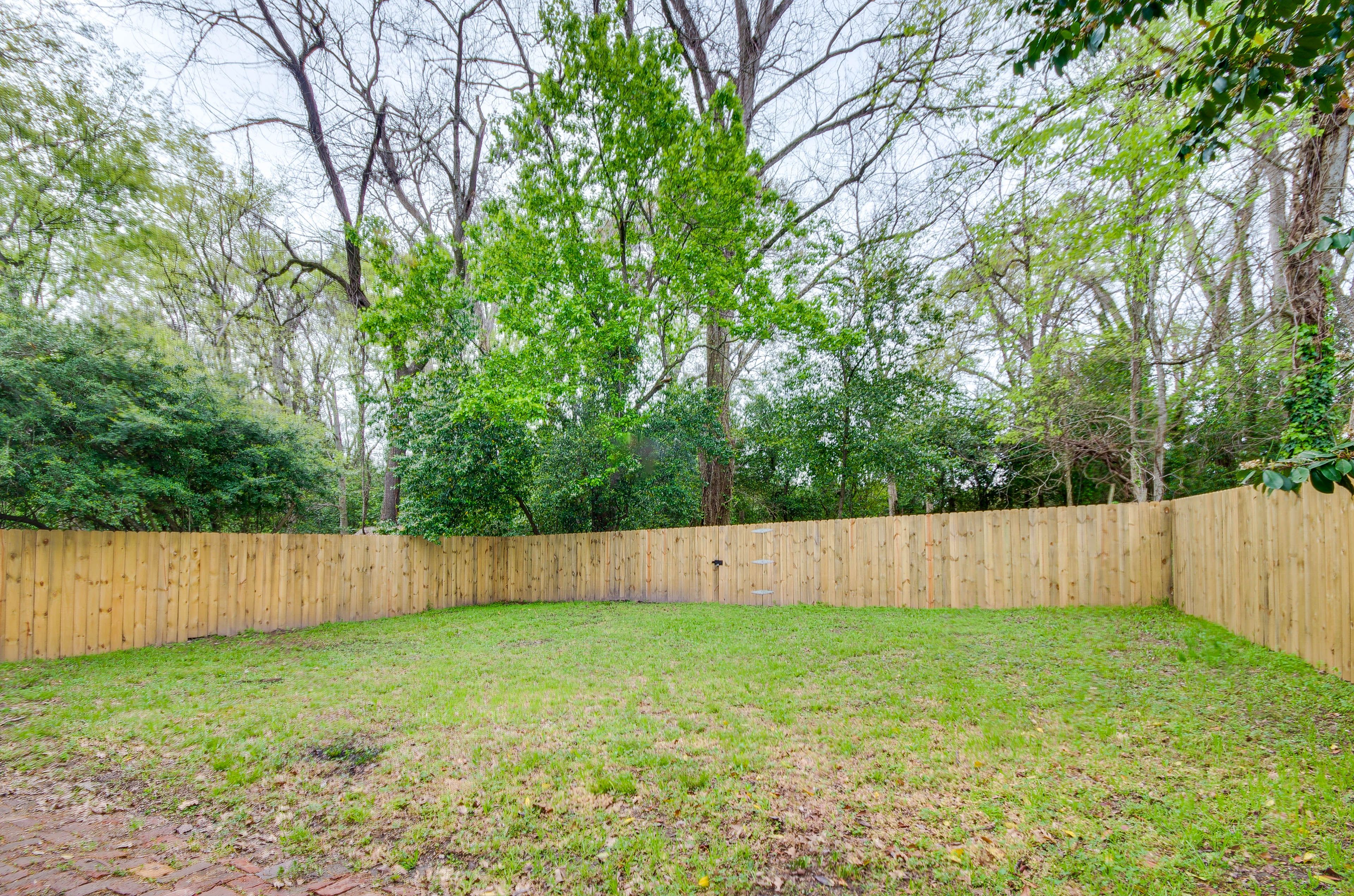 Fenced Backyard