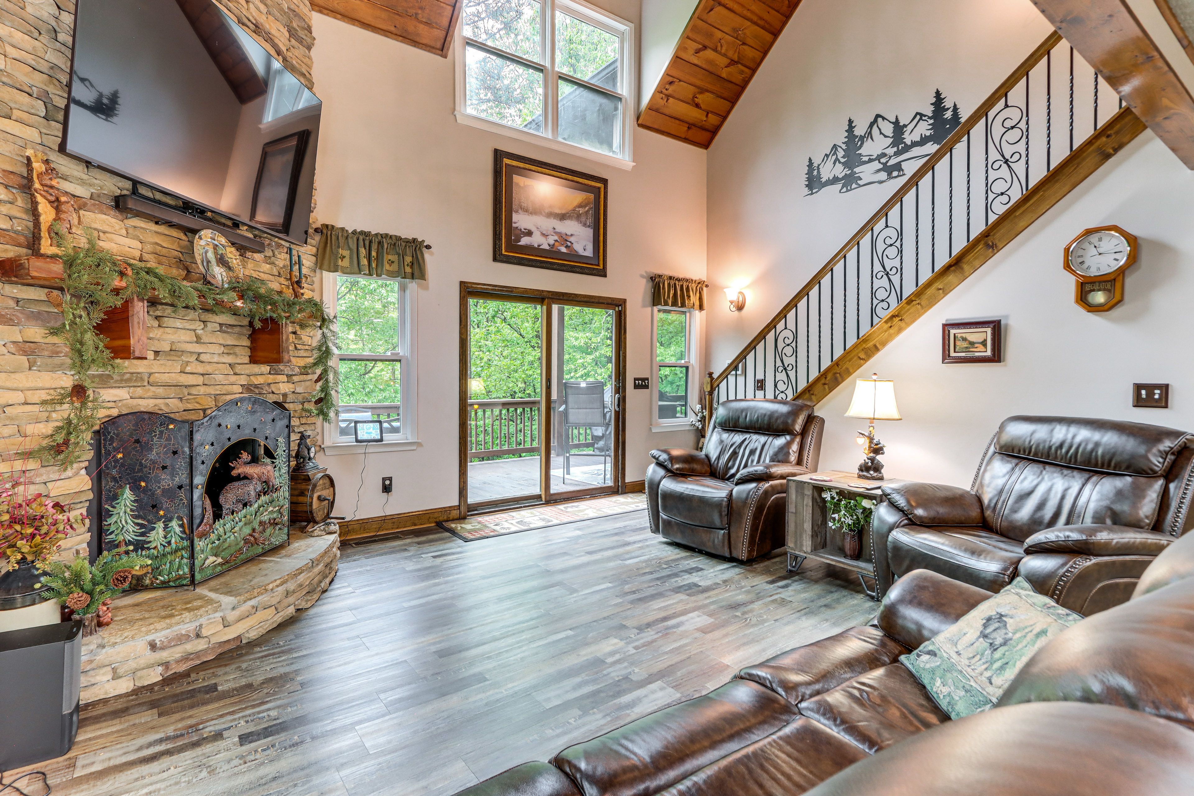 Living Room | Queen Air Mattress | 1st Floor