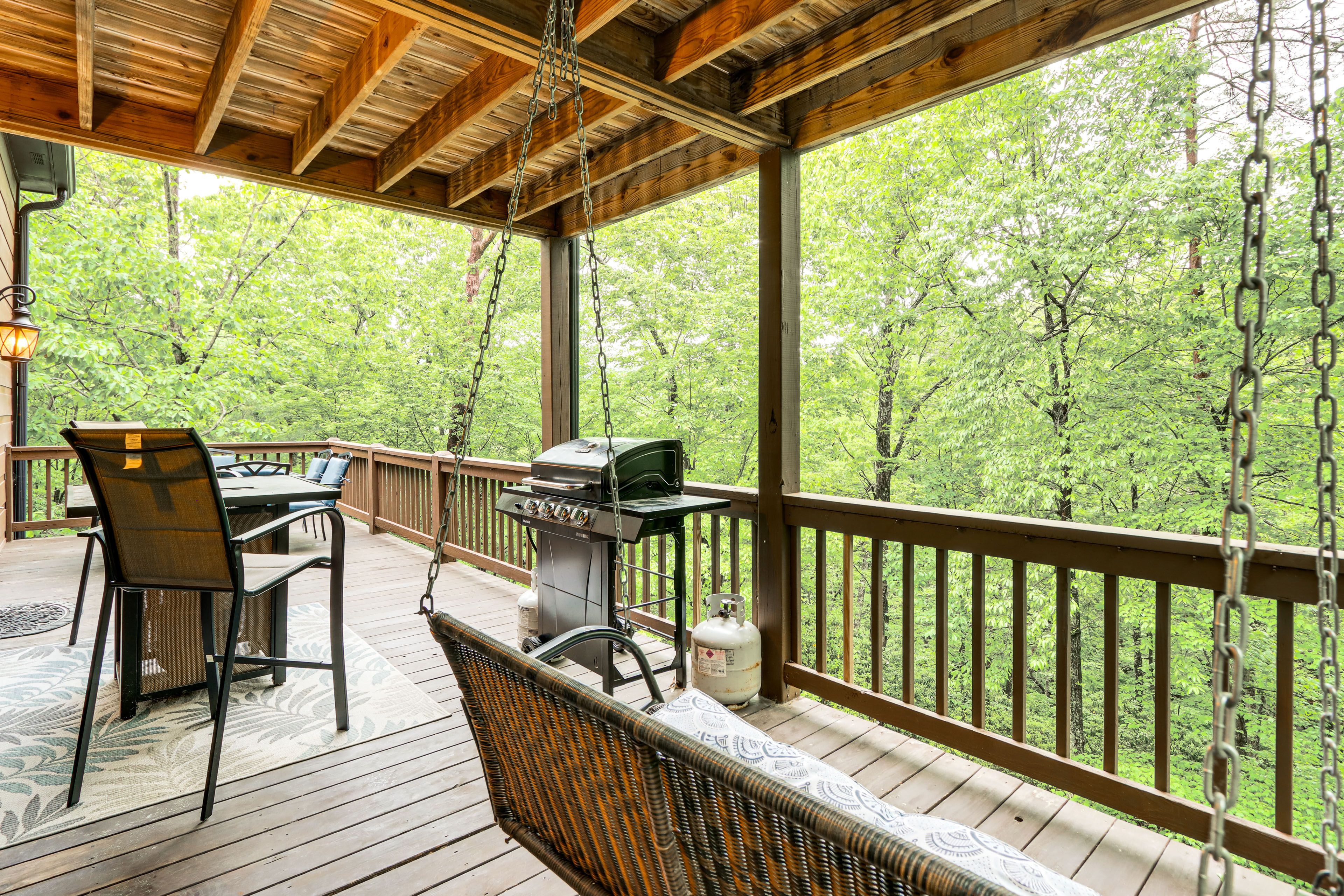 Deck | 1st Floor | Dining Area | Fire Table | Swing