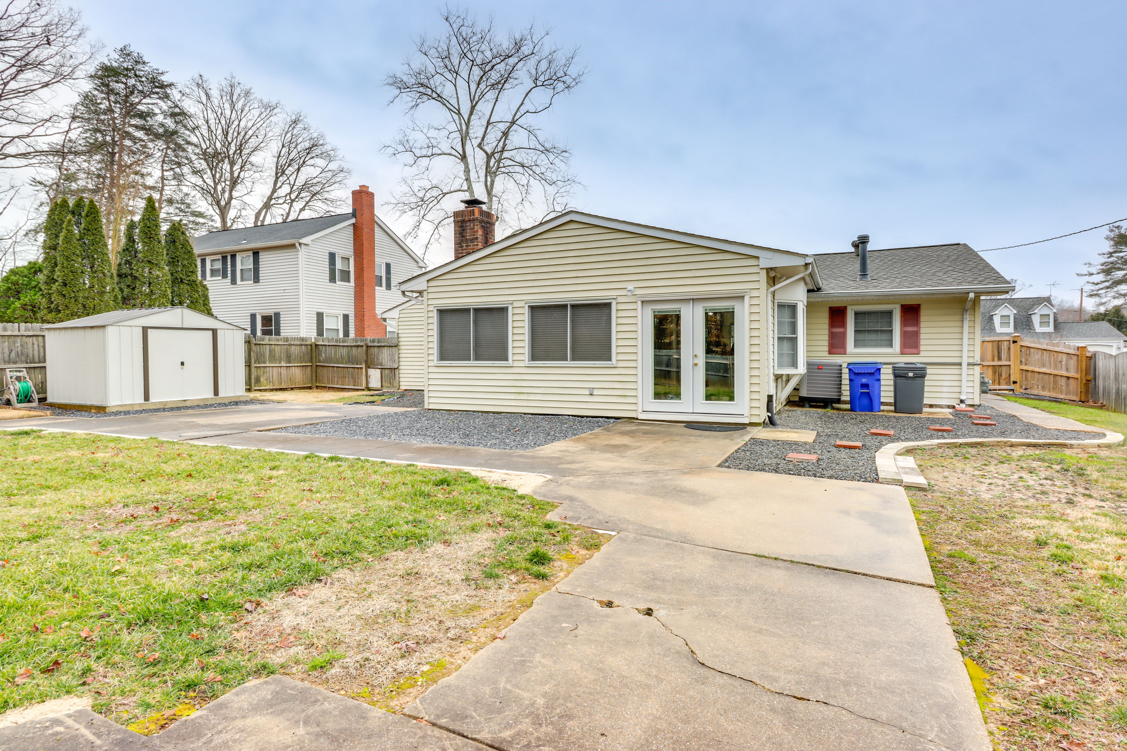 Patio | Fenced-In Yard