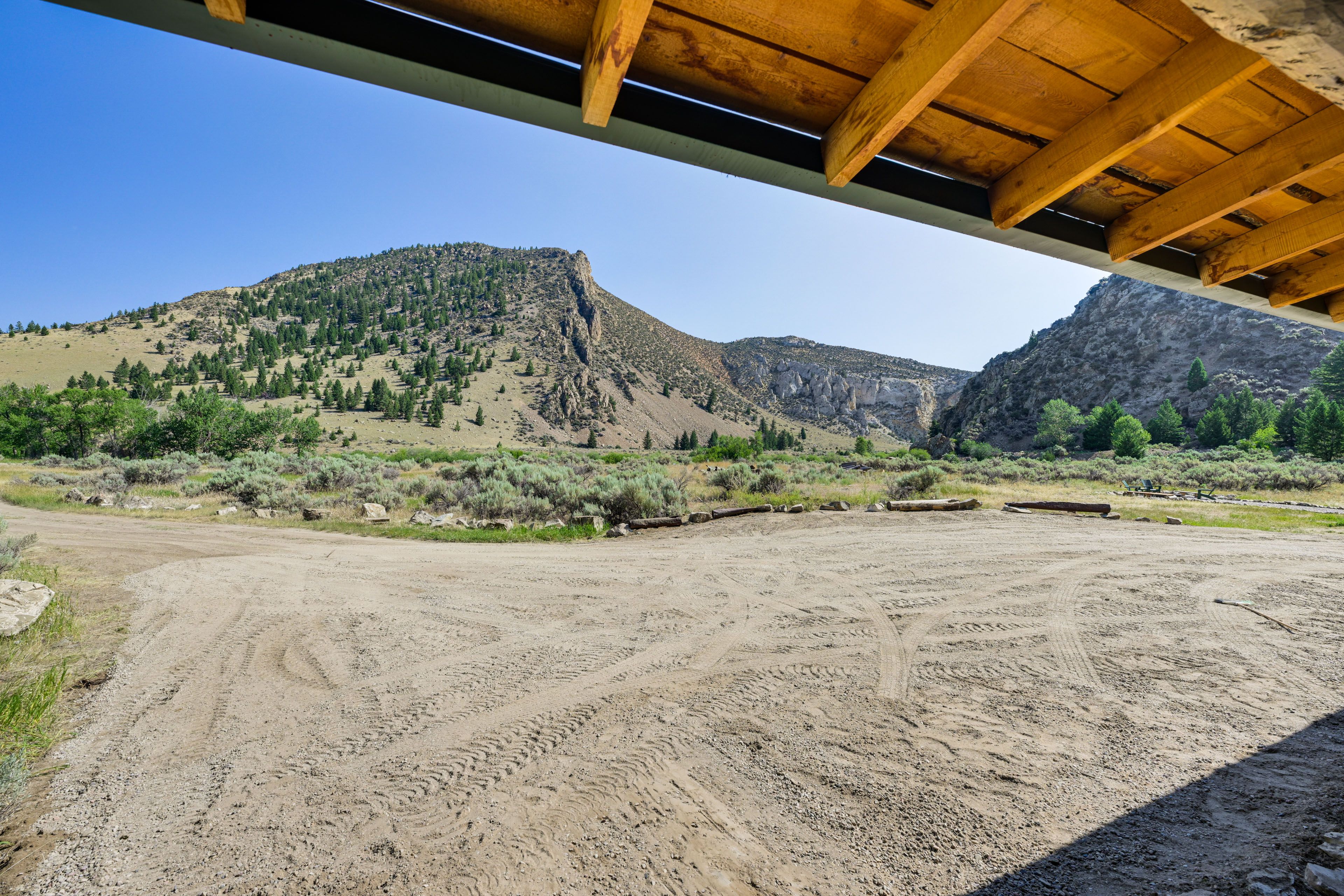 Mountain View From Porch