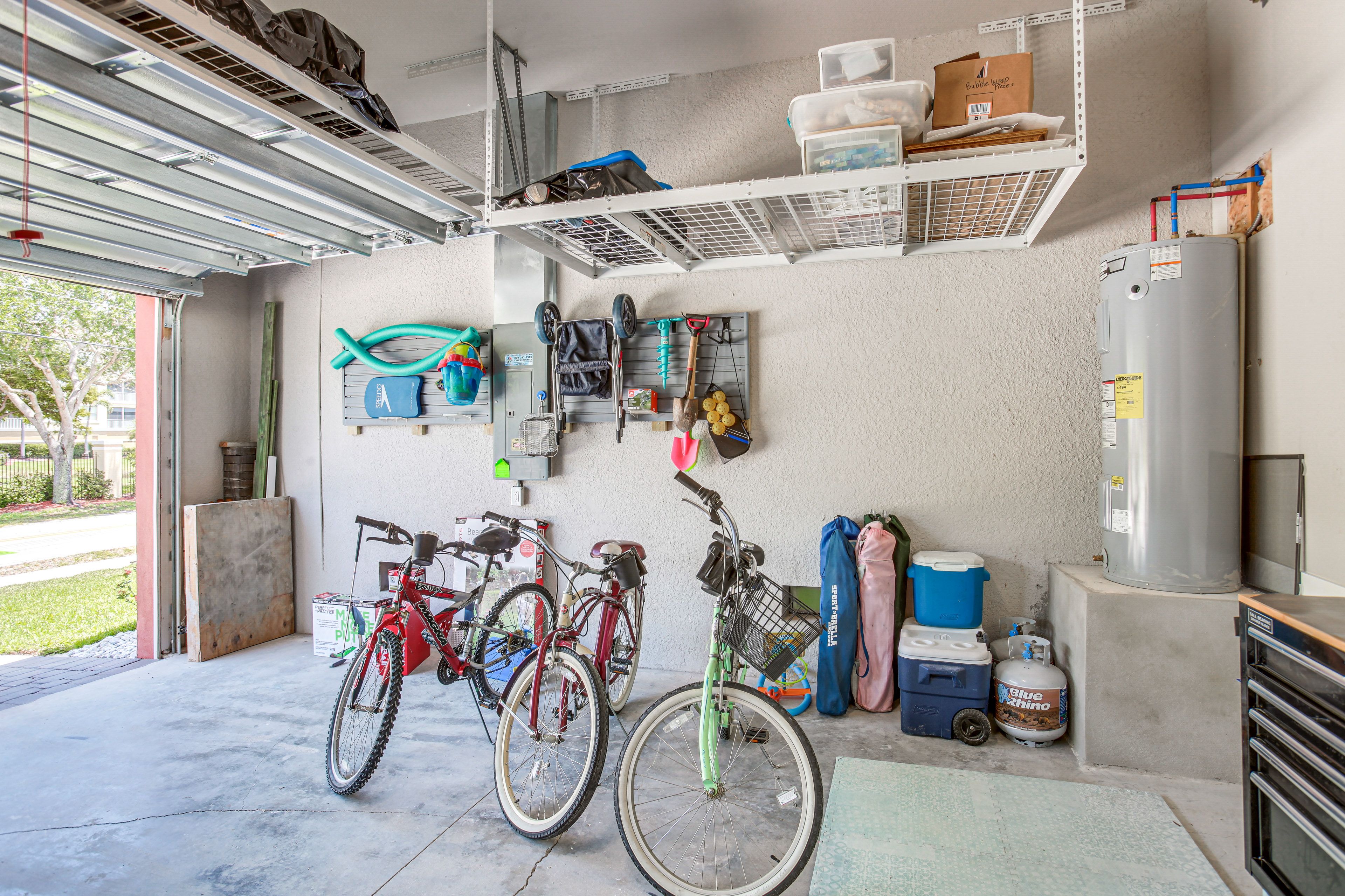 Garage | Bikes | Yard Games | Pool Toys