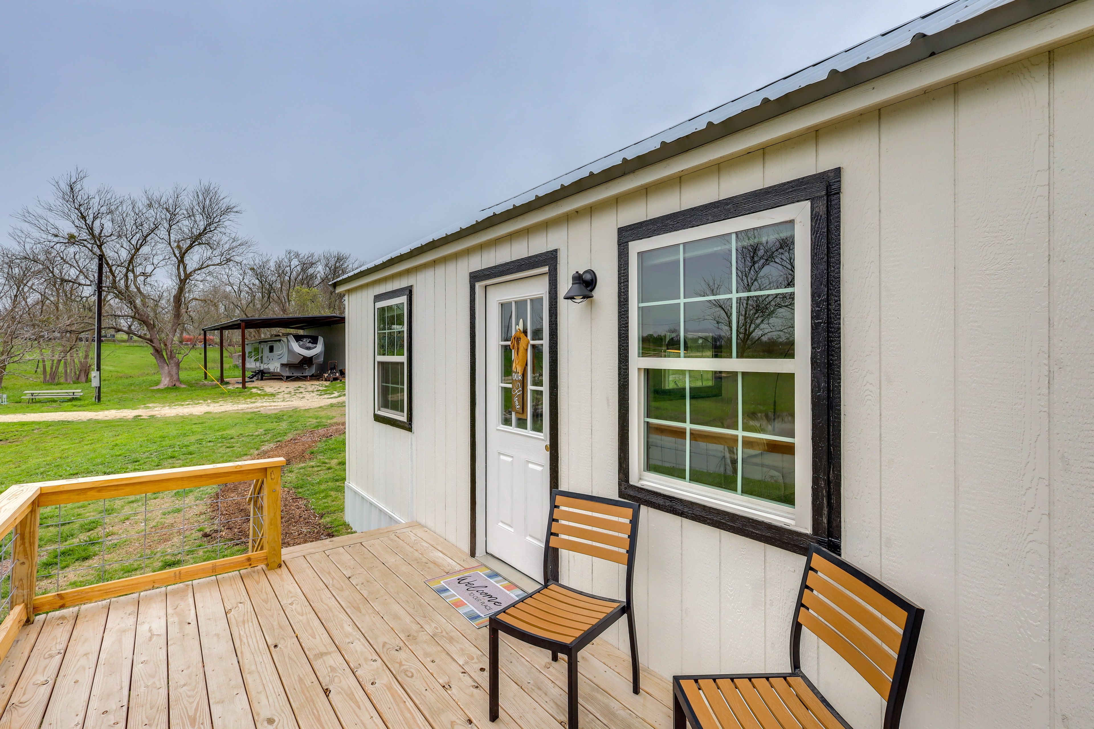 Exterior | Furnished Deck | Fishing Pond Views
