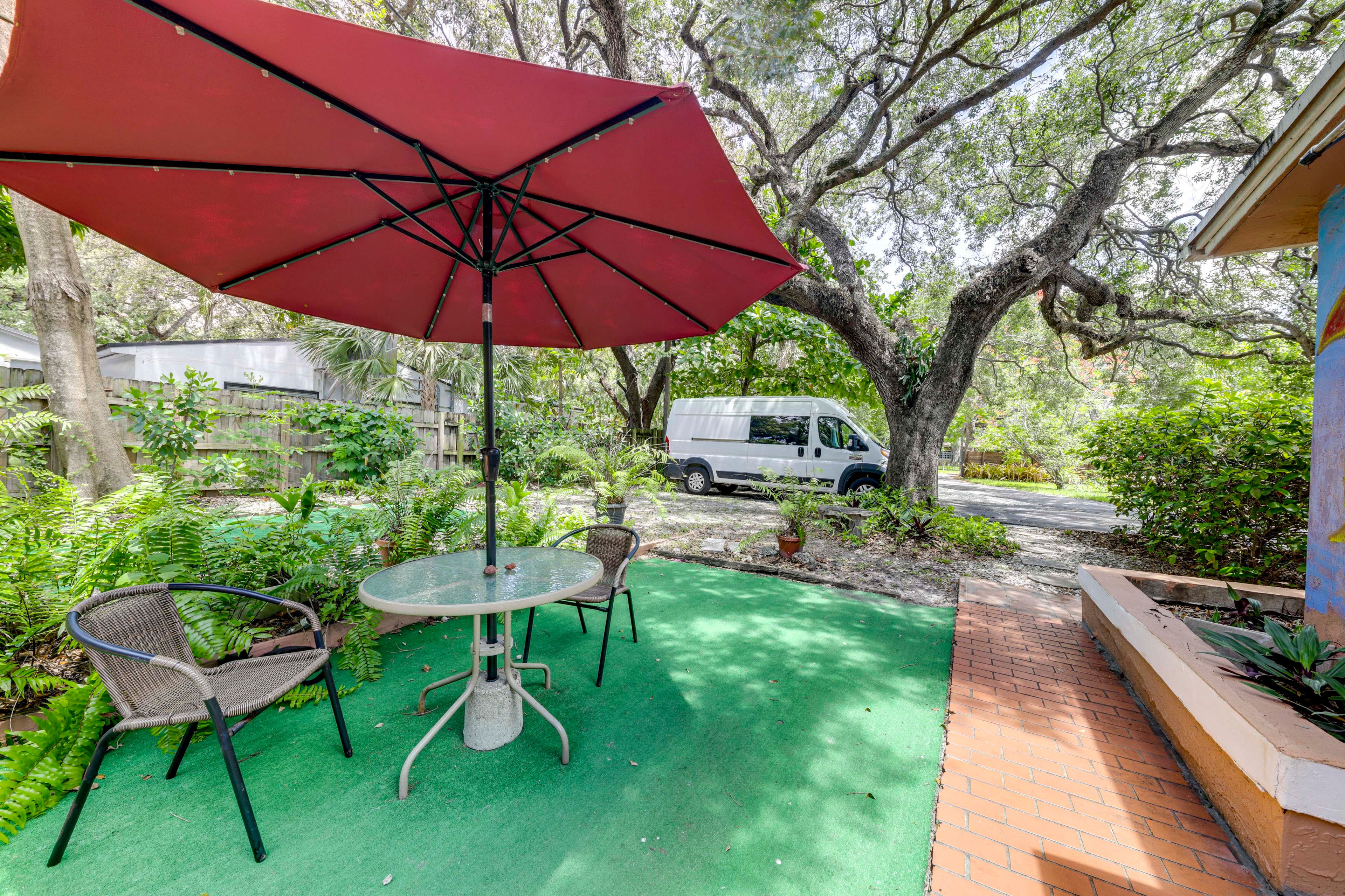 Shared Patio Area