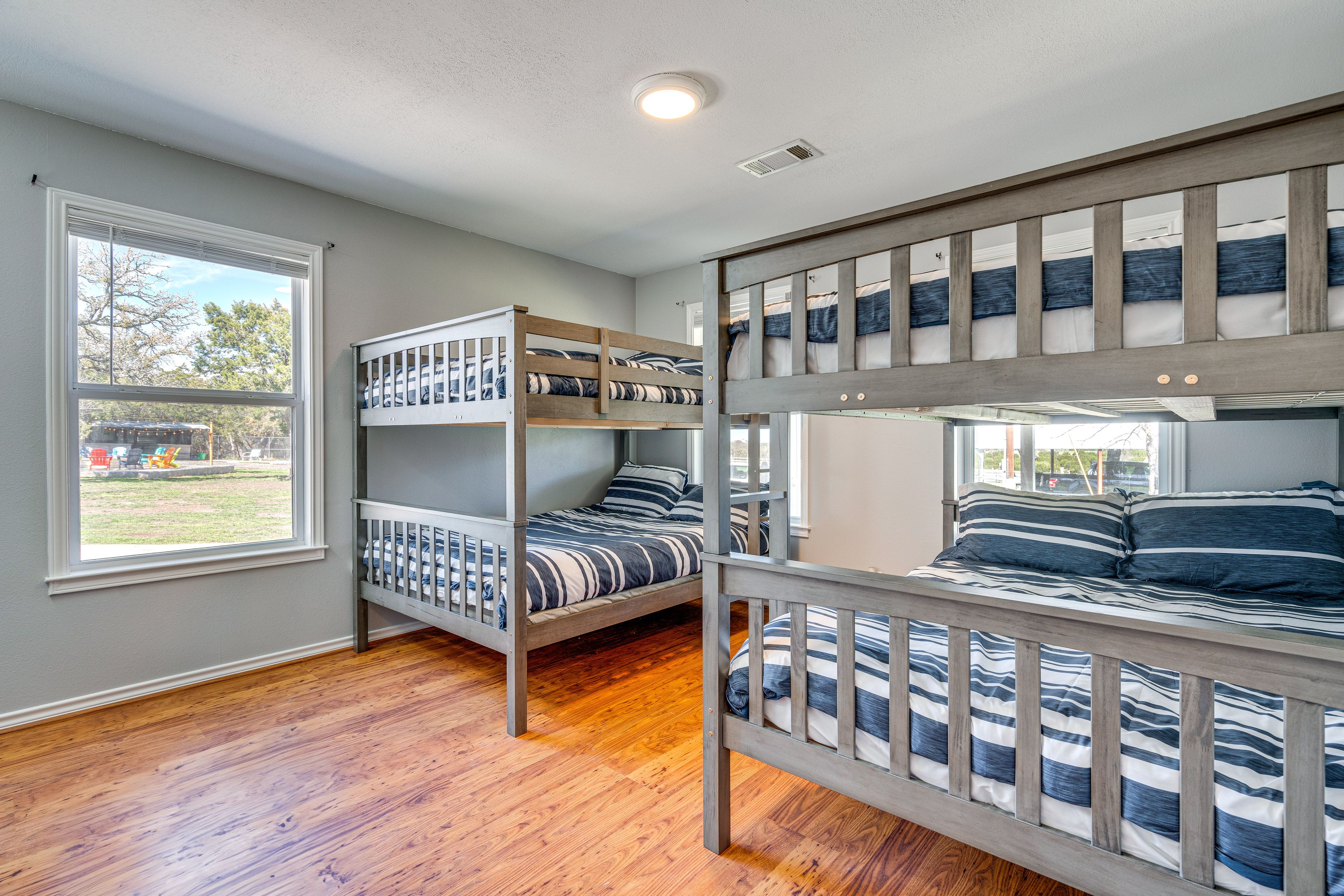 Bedroom 2 (House 1) | 2 Full Bunk Beds