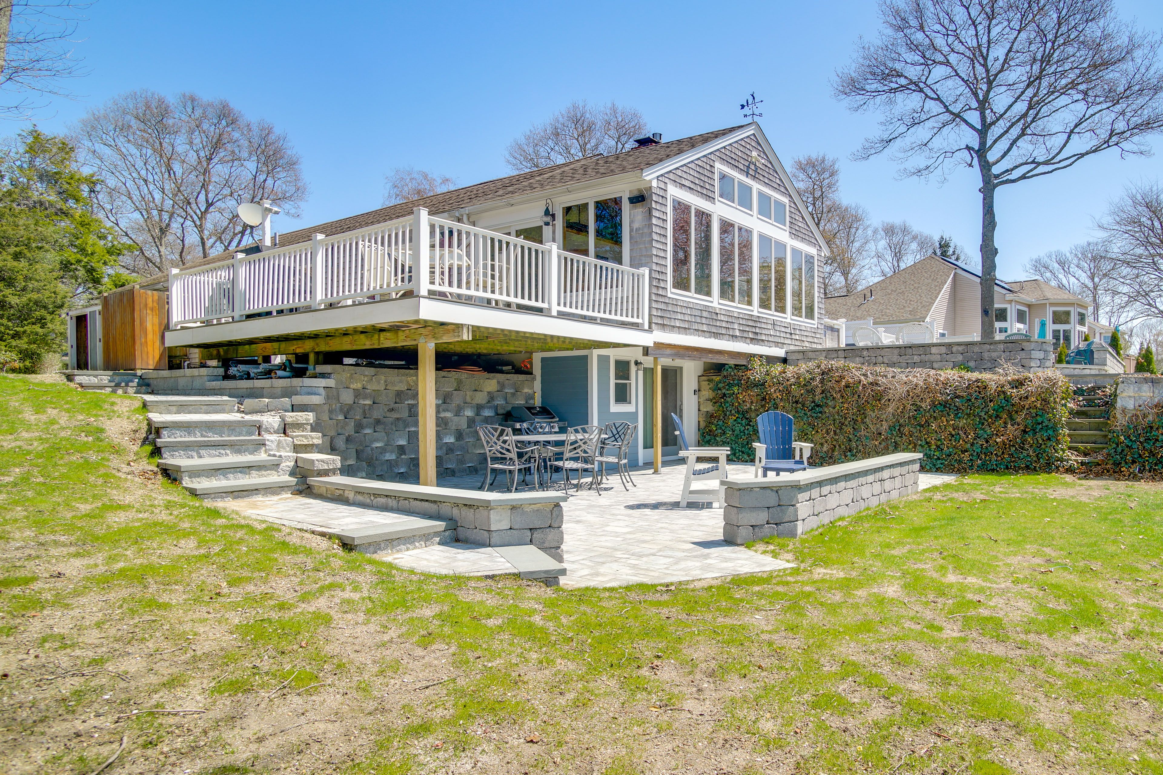 Mashpee Vacation Rental | 1BR | 1BA | 1,100 Sq Ft | Stairs Required