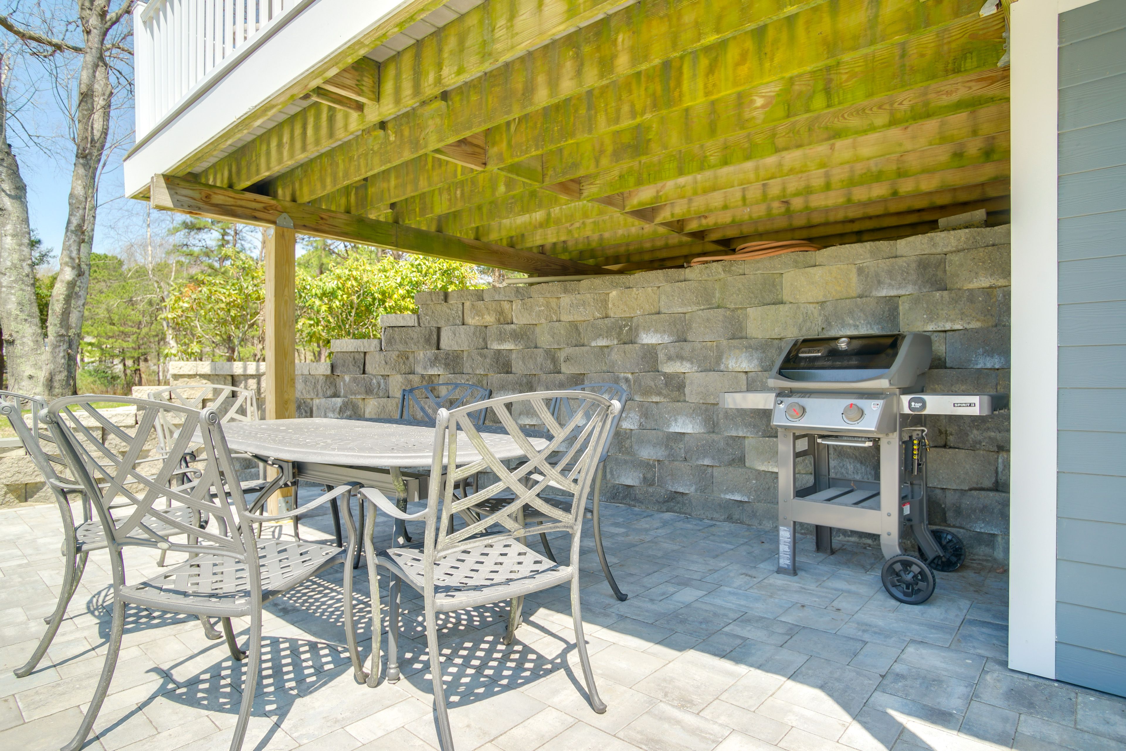 Outdoor Dining Area | Gas Grill