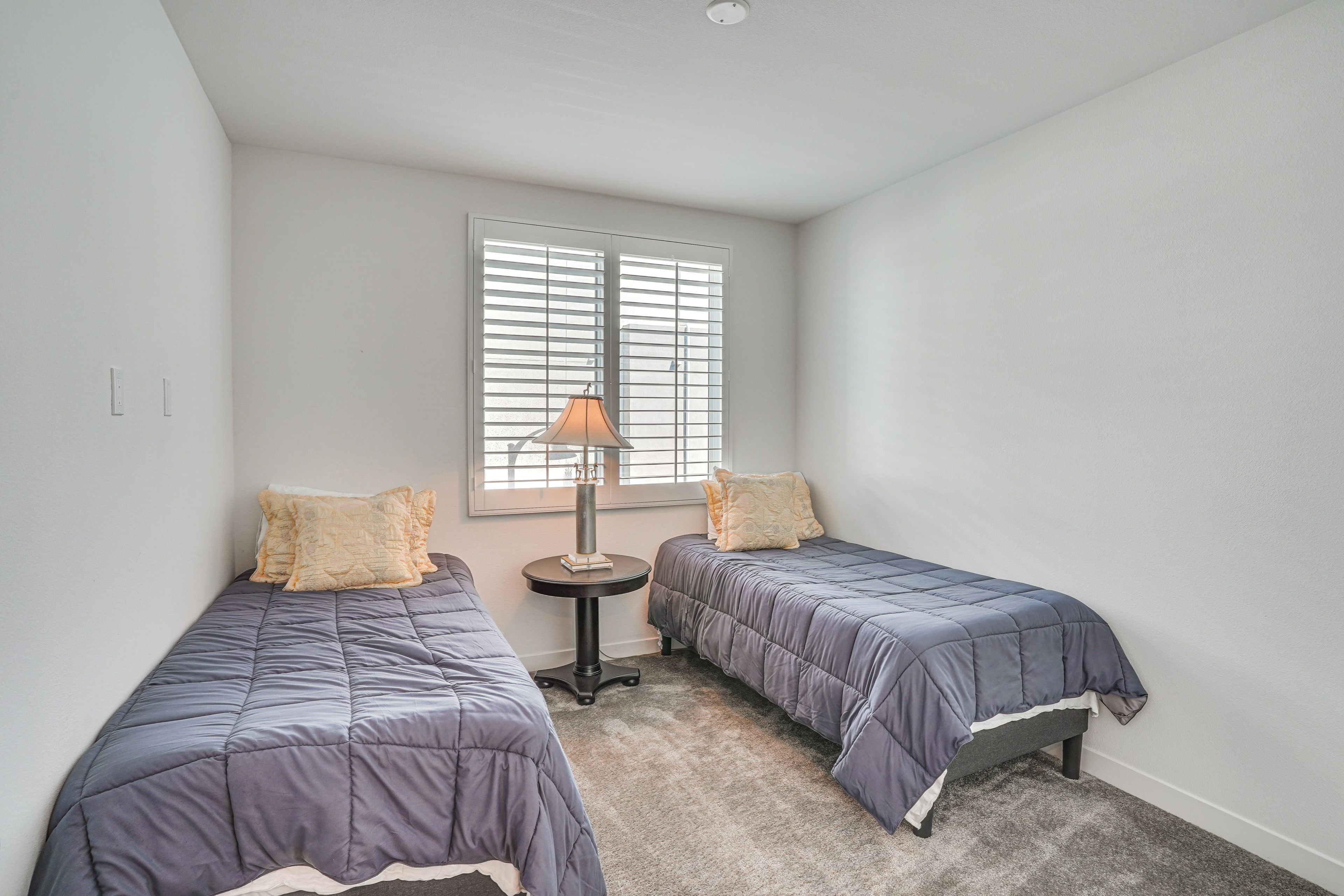 Bedroom 3 | 2 Twin Beds | Central Heating & A/C
