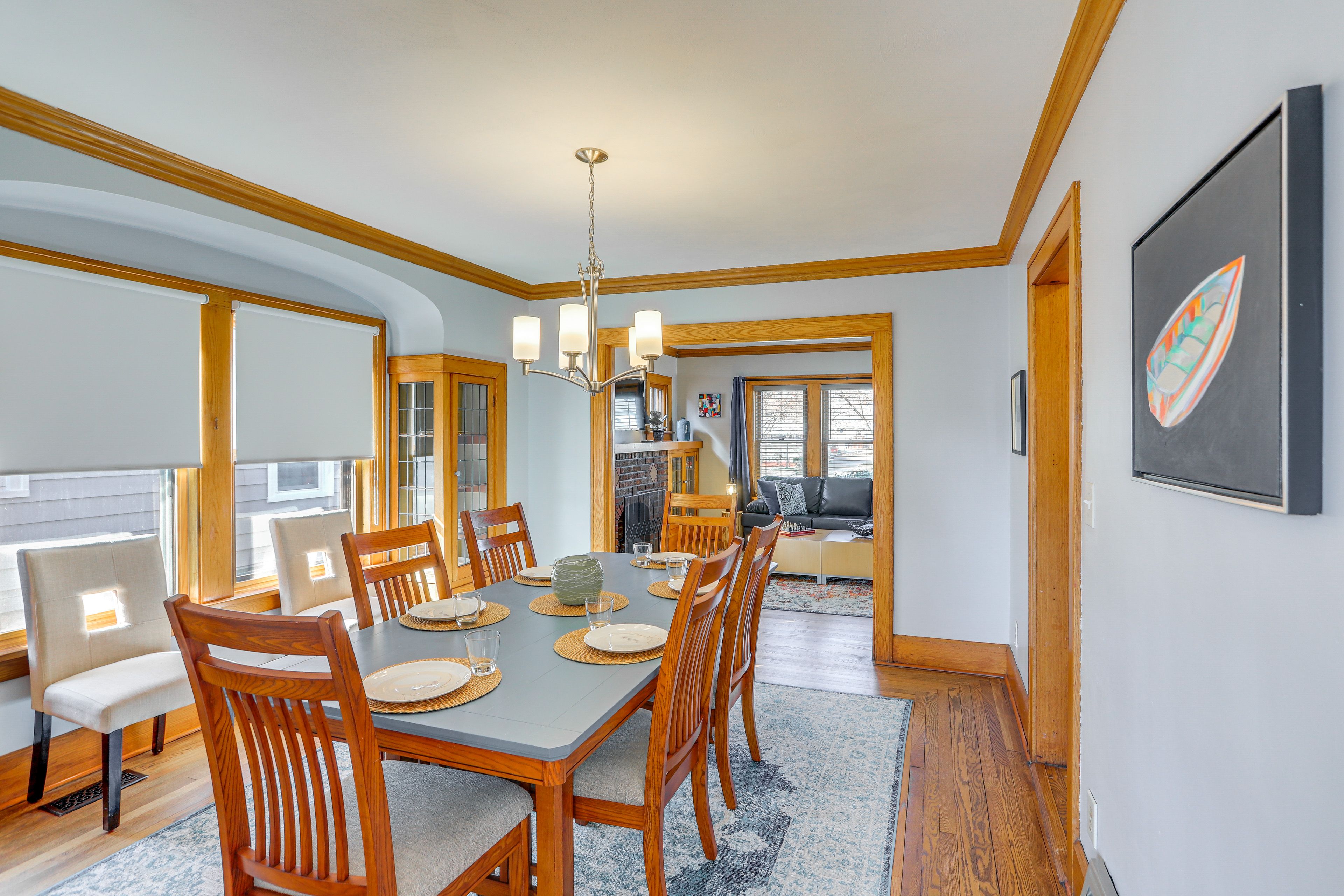 Dining Area | Dishware & Flatware | Main Level