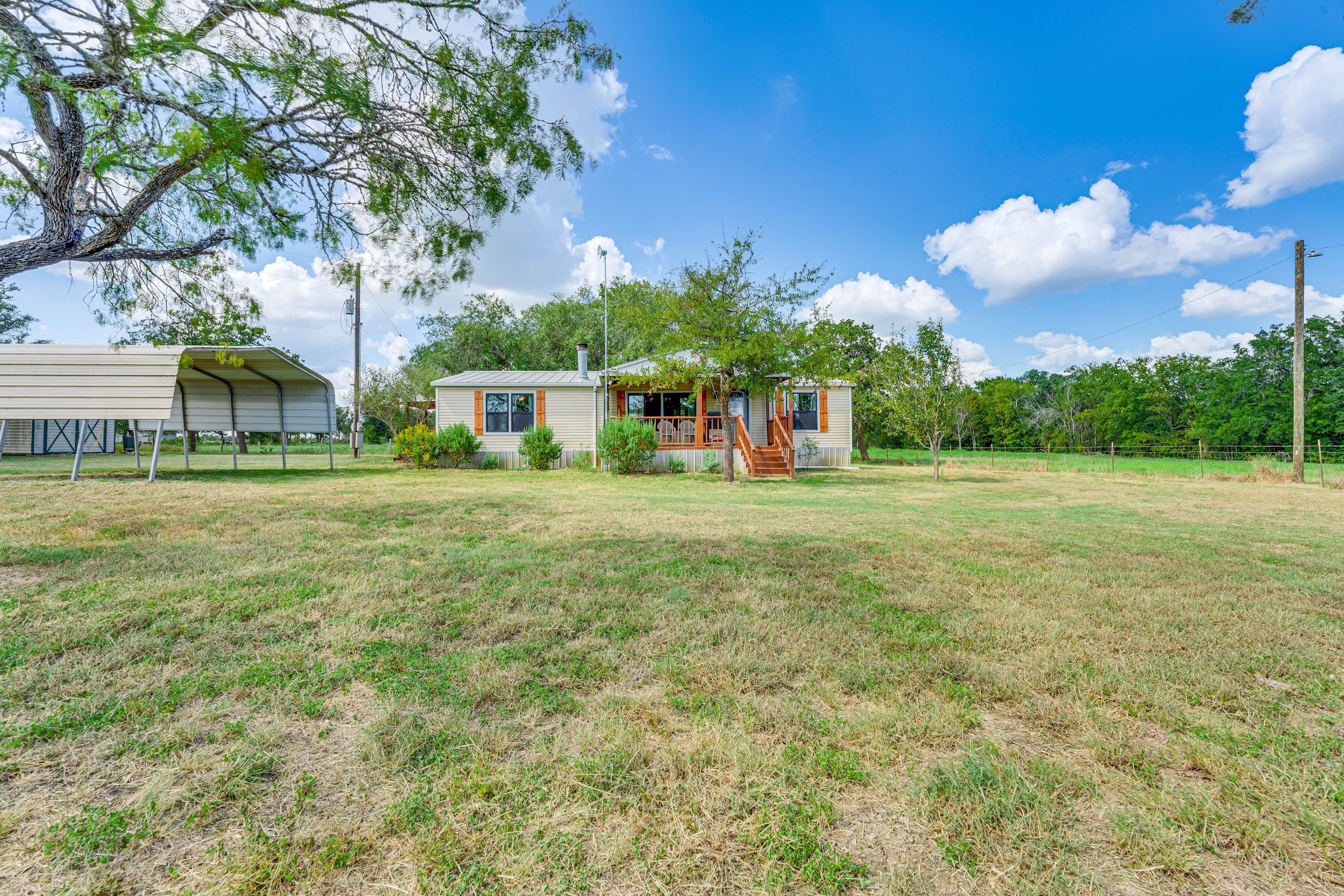 Property Exterior | Wet Weather Creek | Private Yard