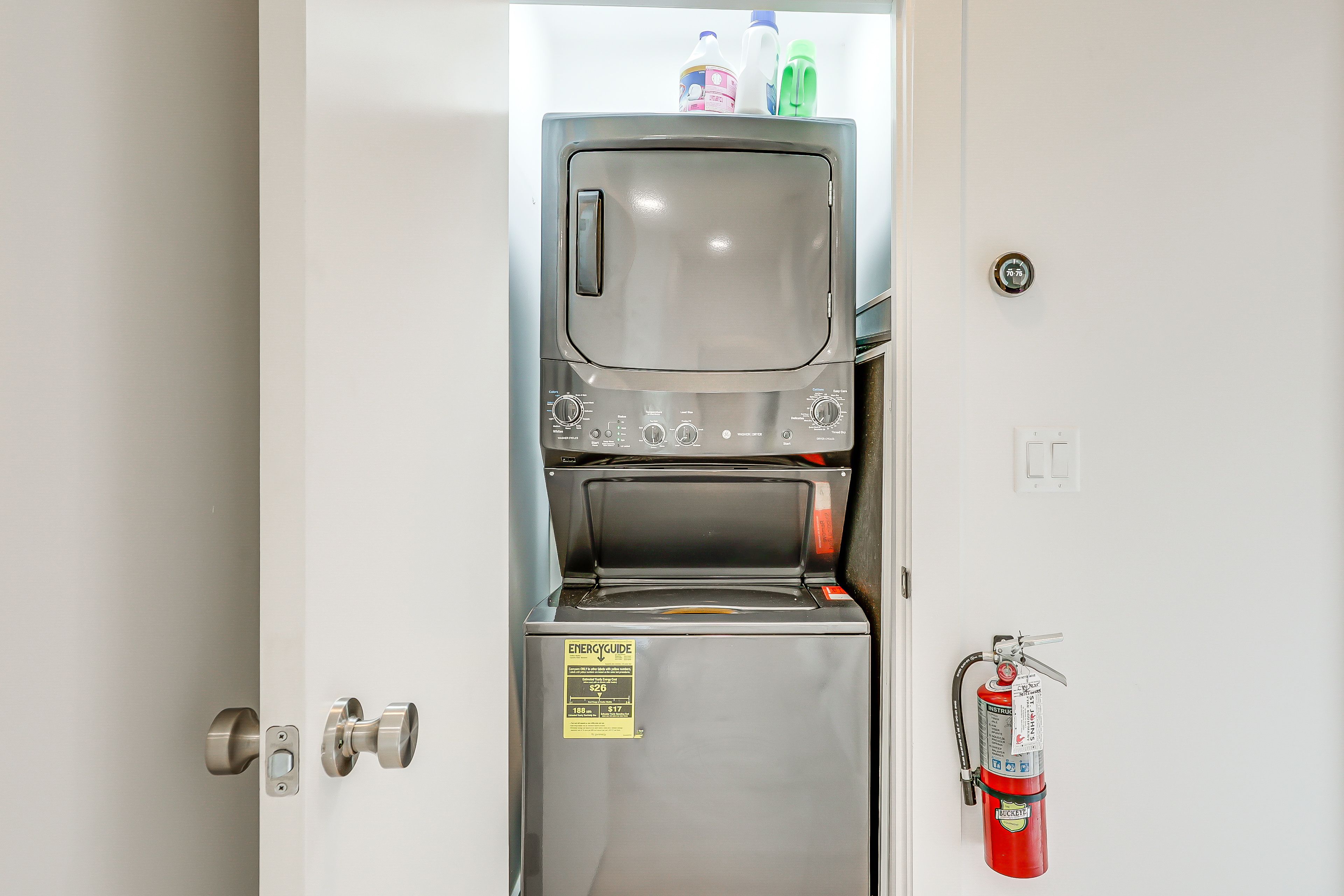 Laundry Closet | 2nd Floor