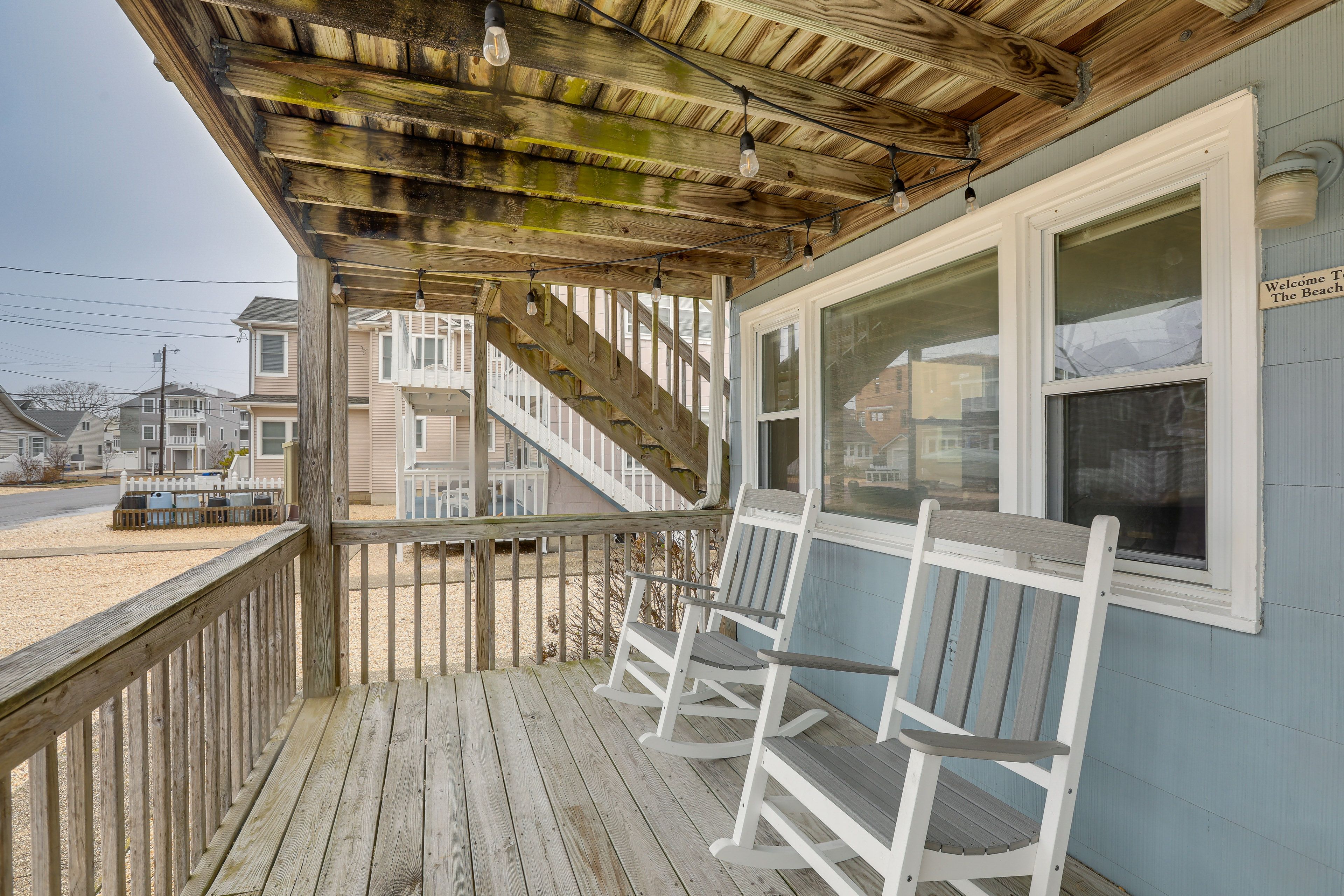 Covered Deck | Rocking Chairs