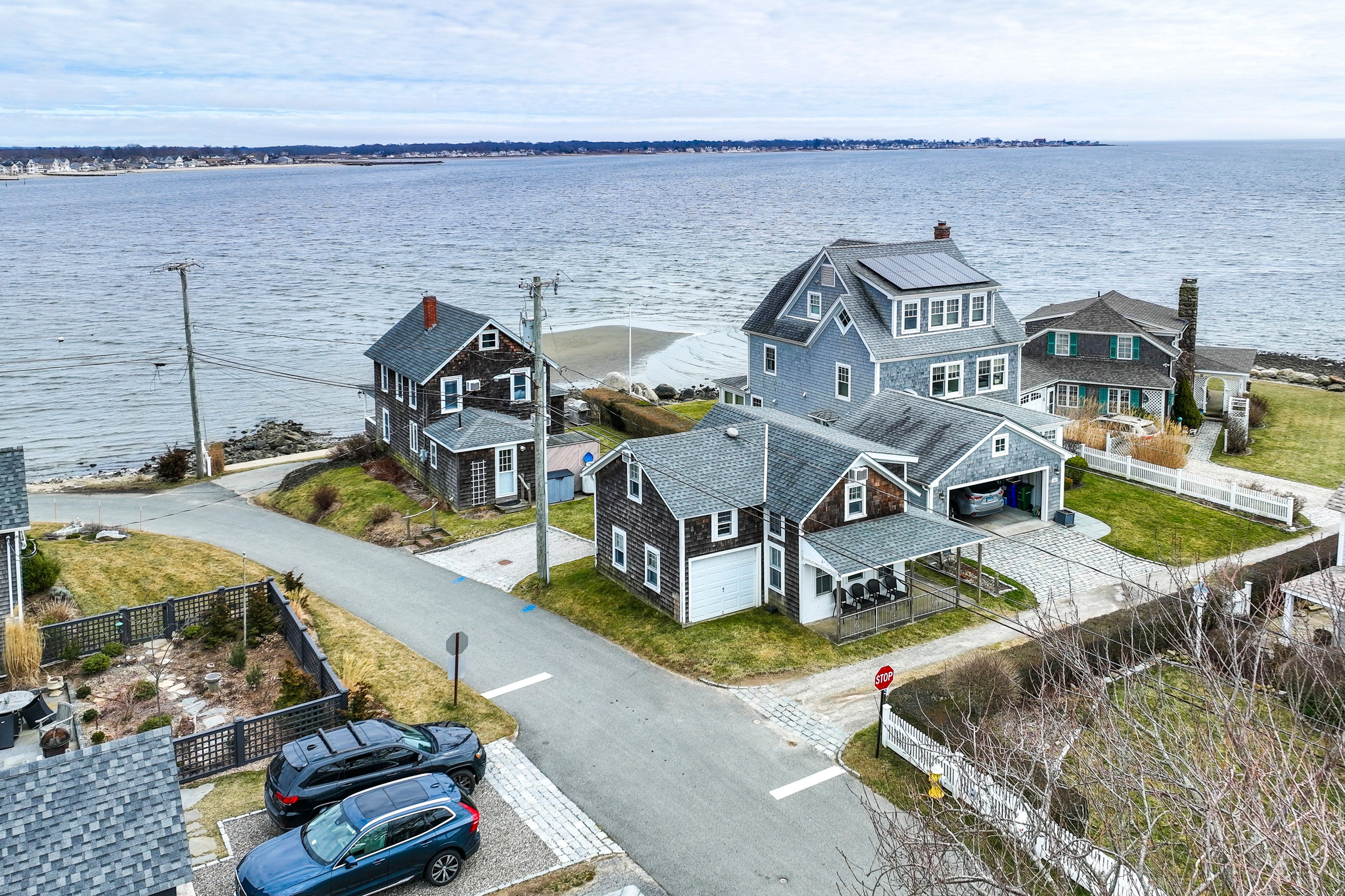 Aerial View of Cottage | Private Beach Community