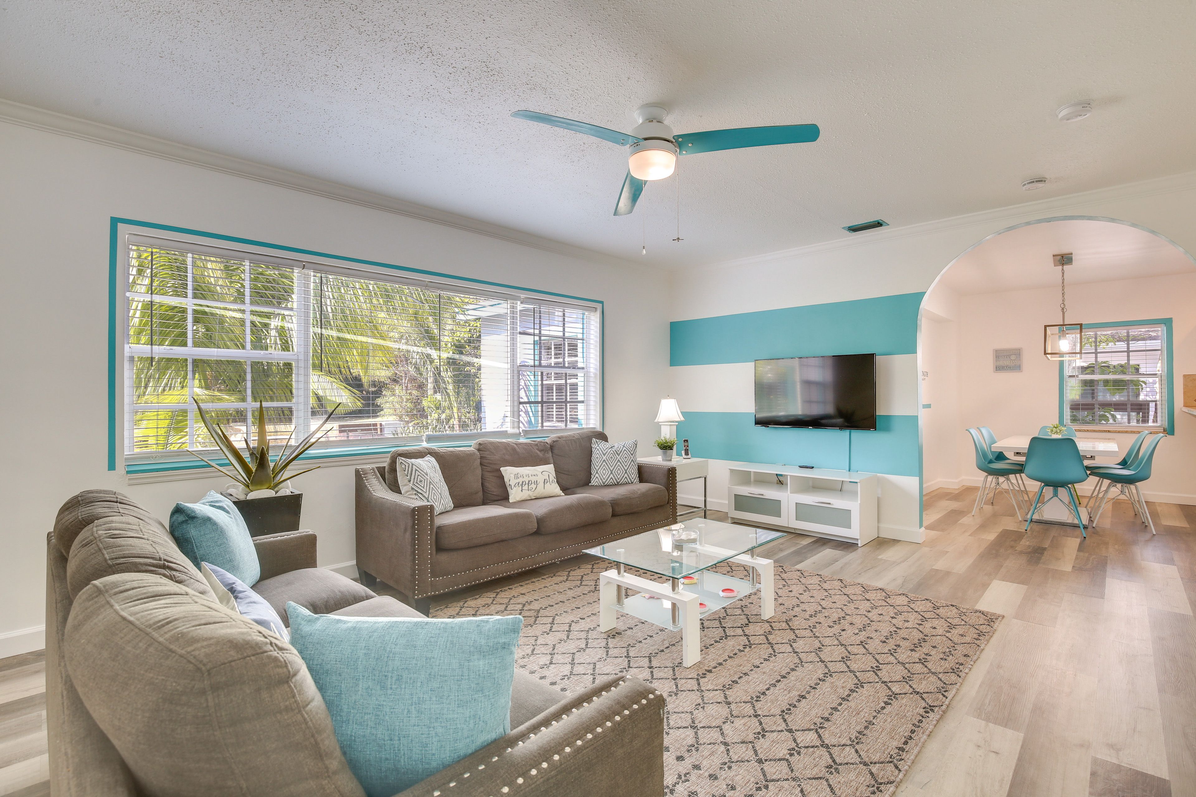 Hollywood Vacation Rental | 3BR | 2BA | 4 Steps Required | 1,200 Sq Ft
