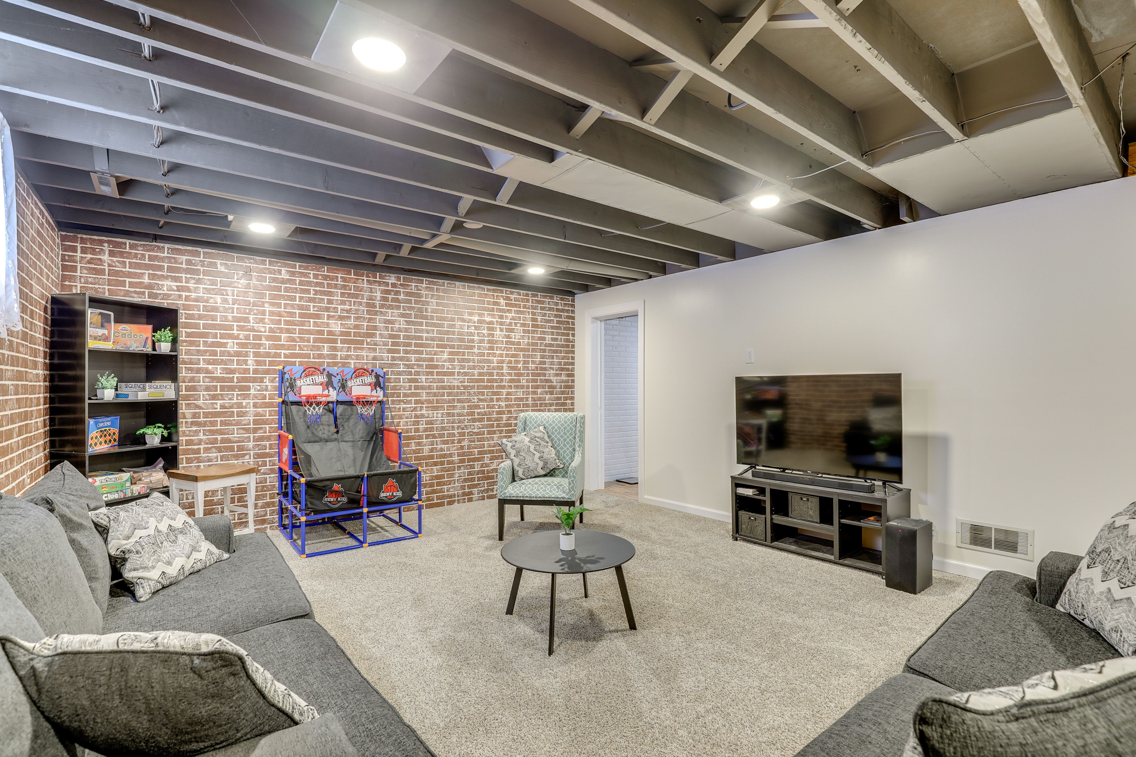 Game Room | Lower Level | Smart TV | Board Games