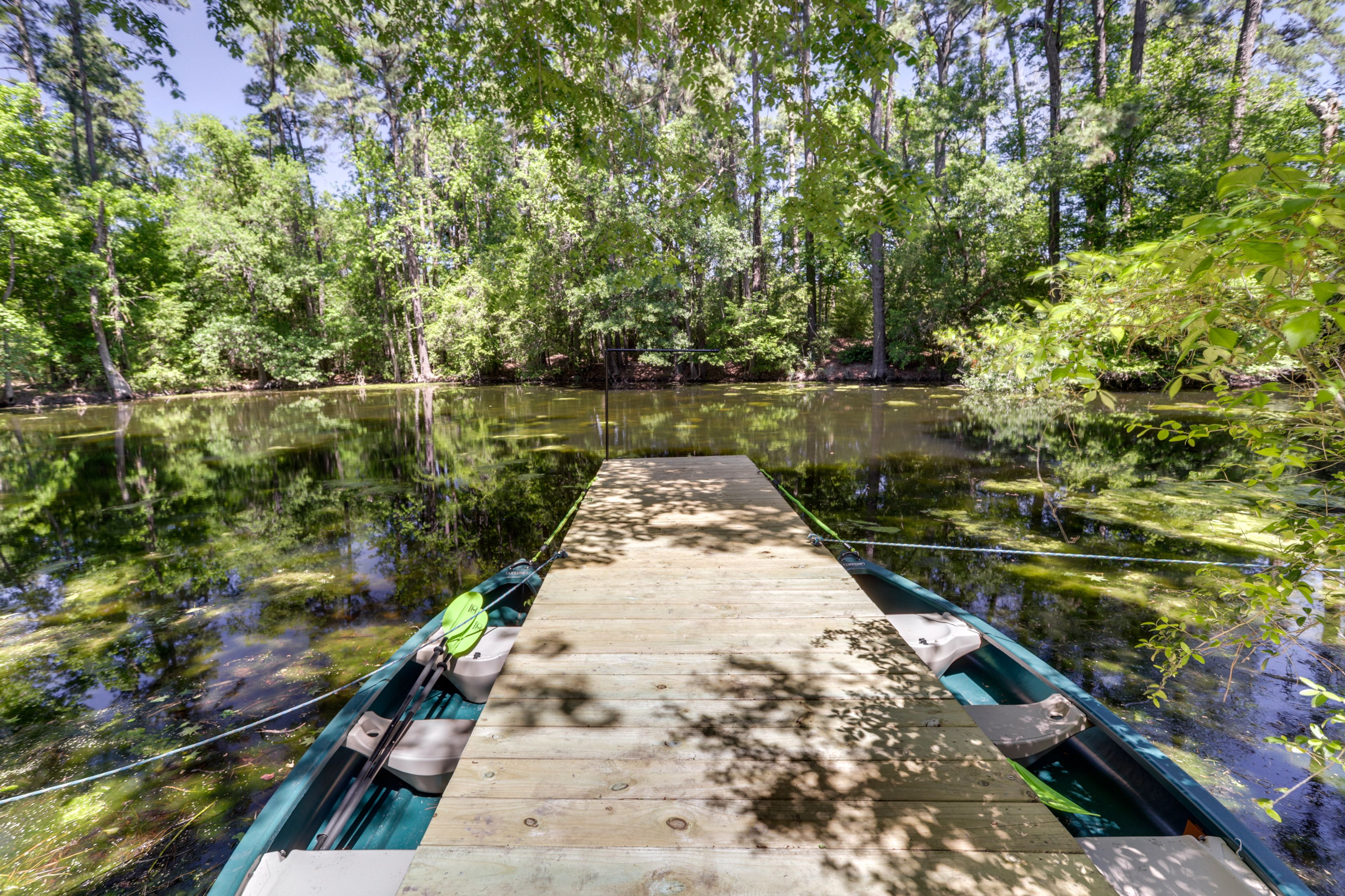 Canoe Dock | Stocked Lake