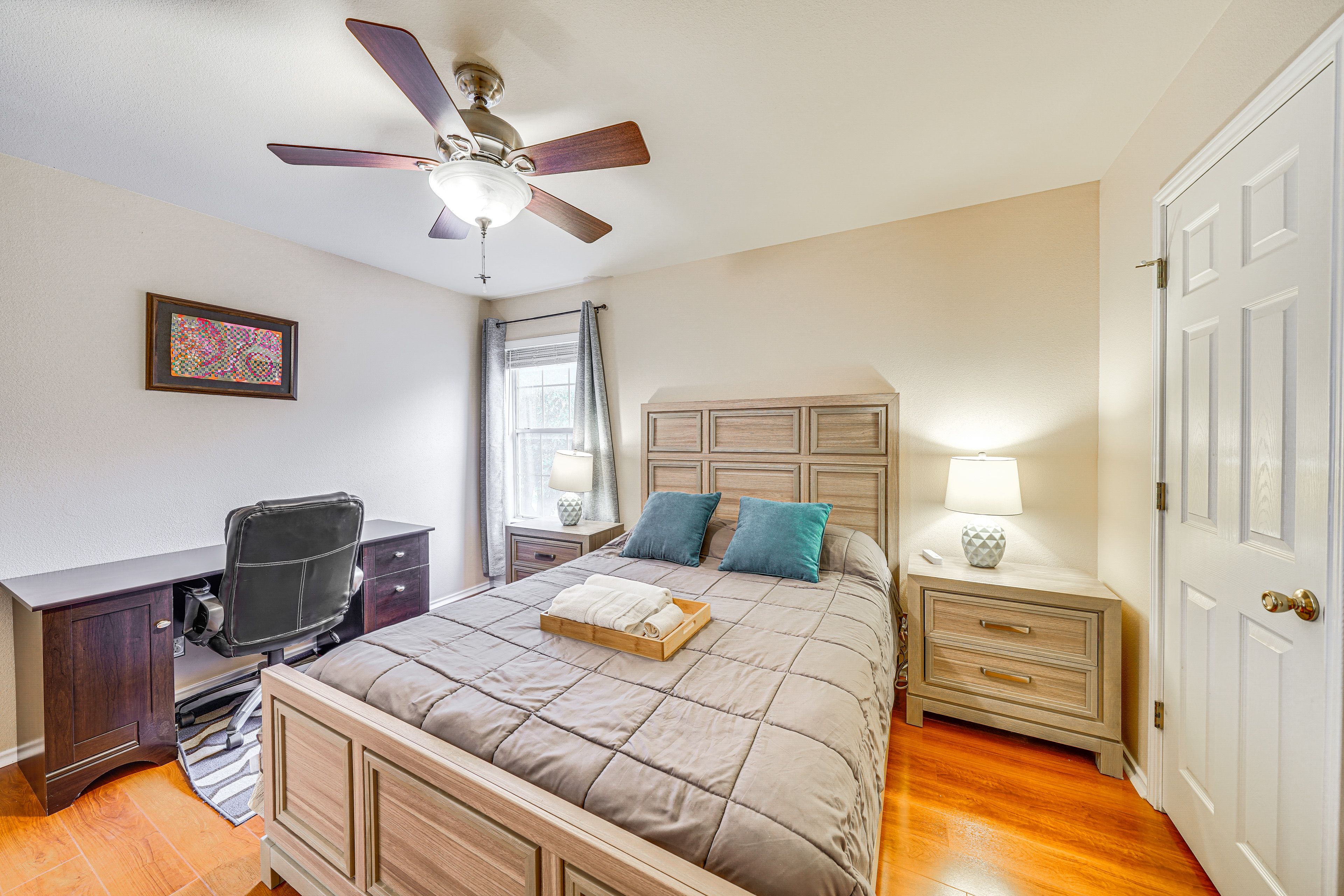 Bedroom 1 | Queen Bed | Linens Provided | 2nd Floor
