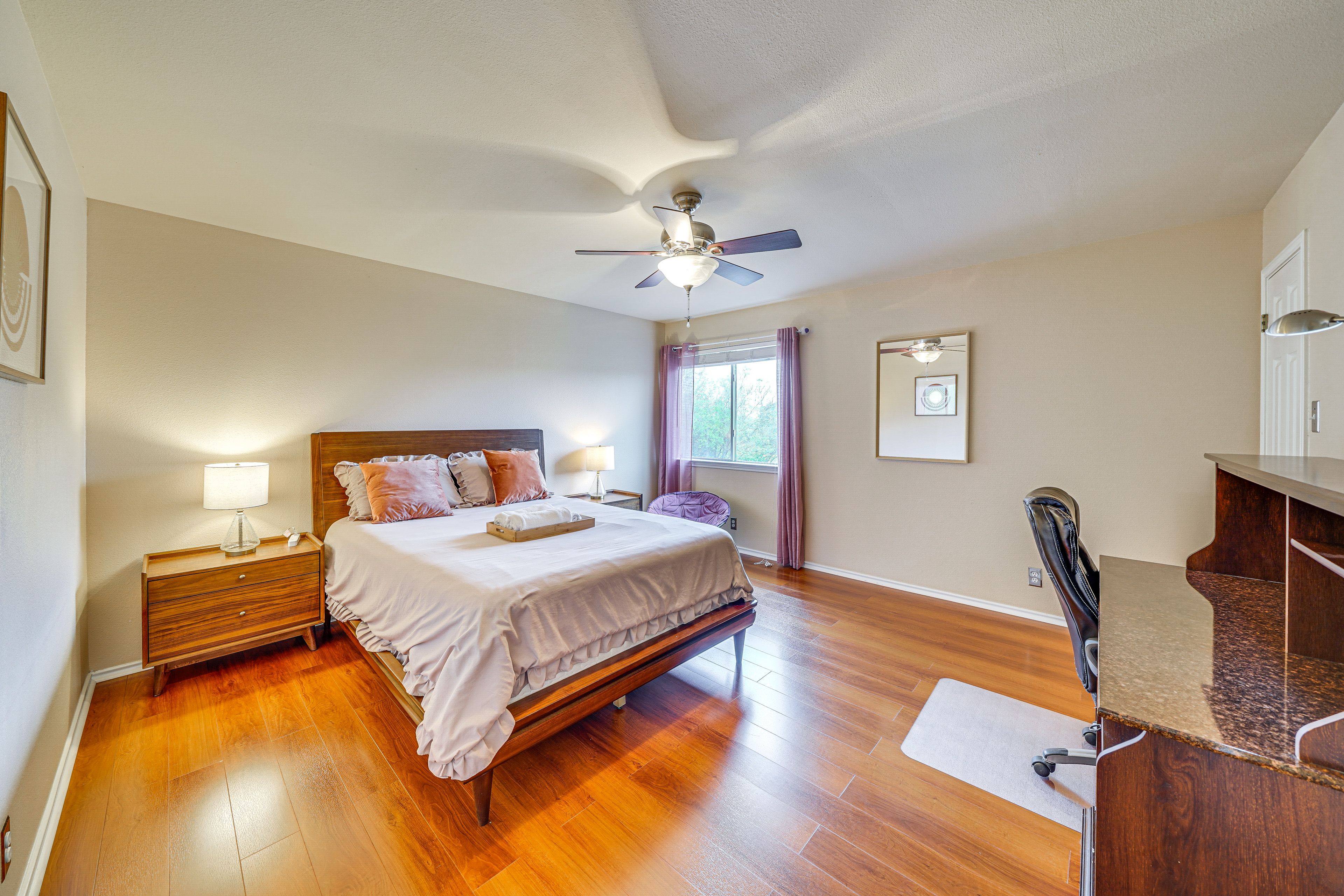 Bedroom 2 | Queen Bed | Dedicated Workspace | 2nd Floor