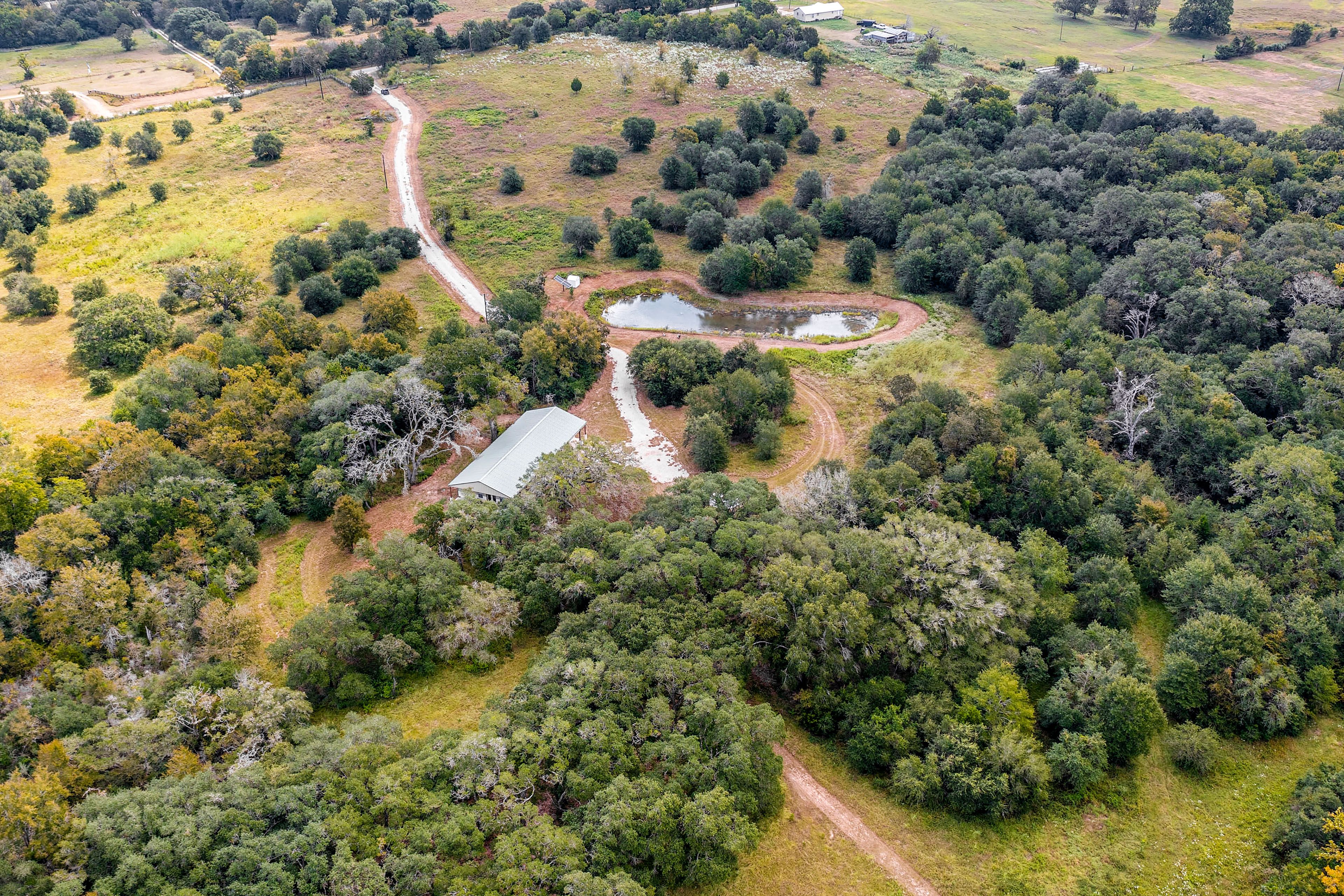 Aerial Shot of Property