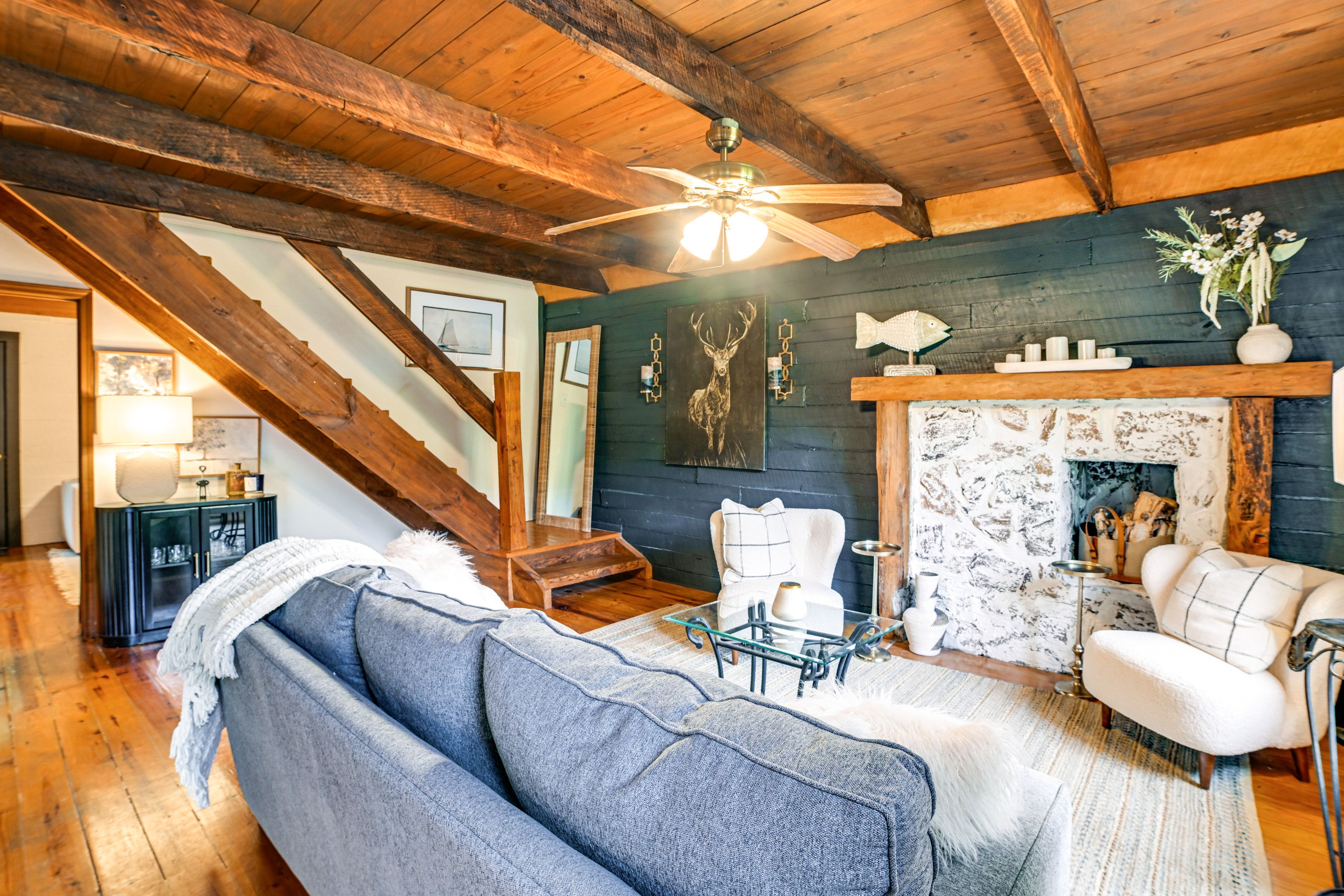 Front Living Area | Full Sleeper Sofa | 1st Floor