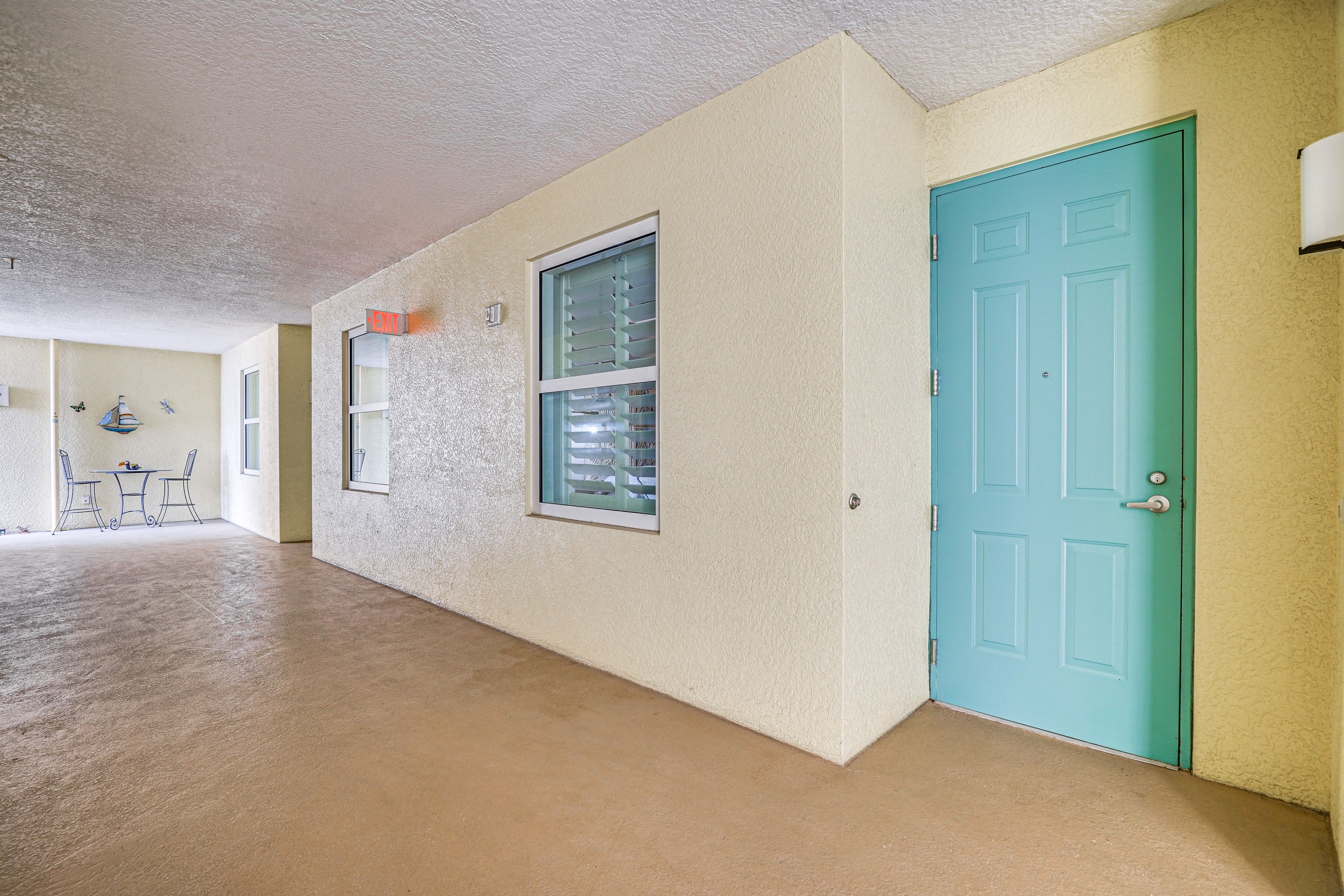 Condo Exterior | Unit Access