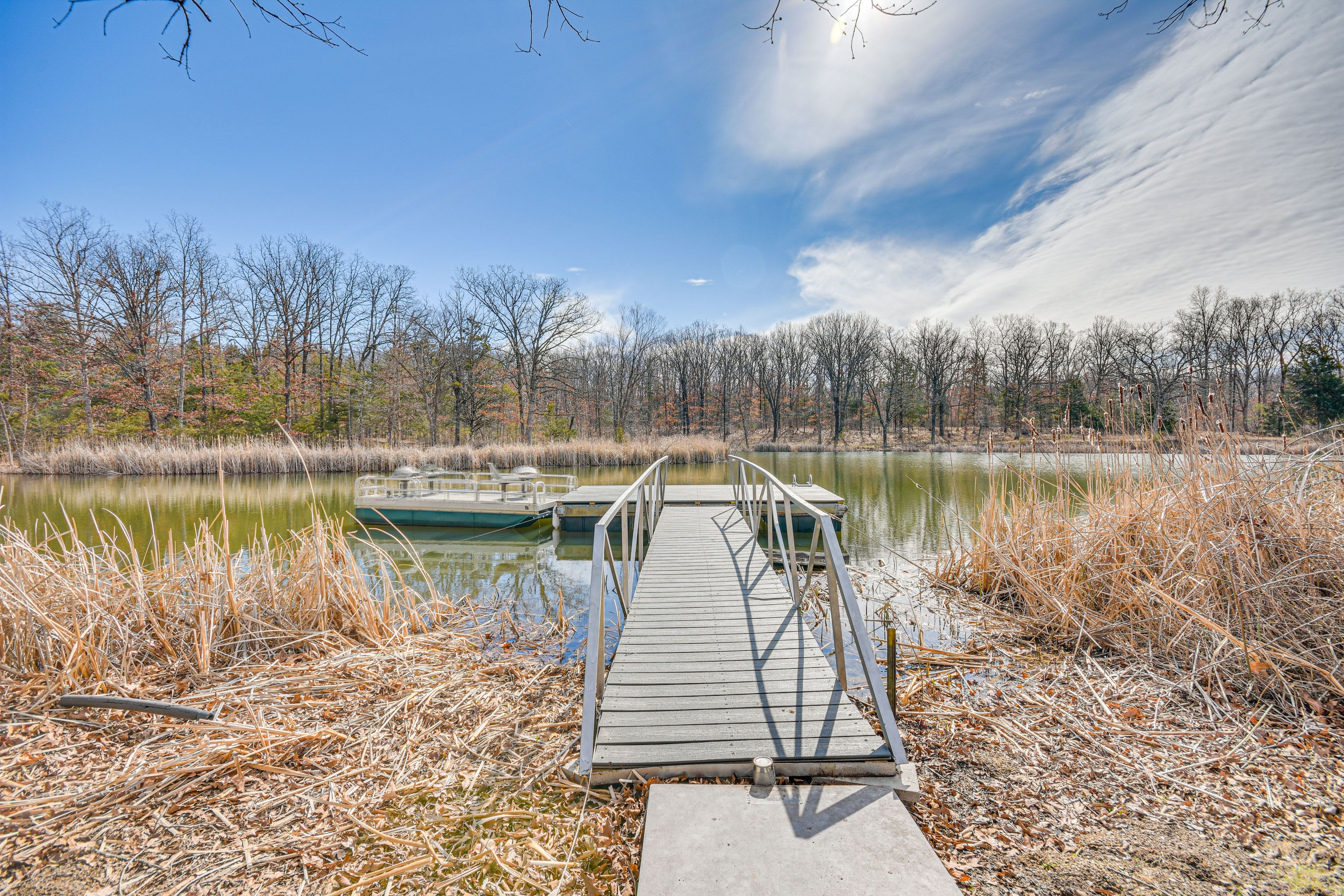 On-Site Fishing Pond | Dock | Fishing Poles Provided | Pedal Boat