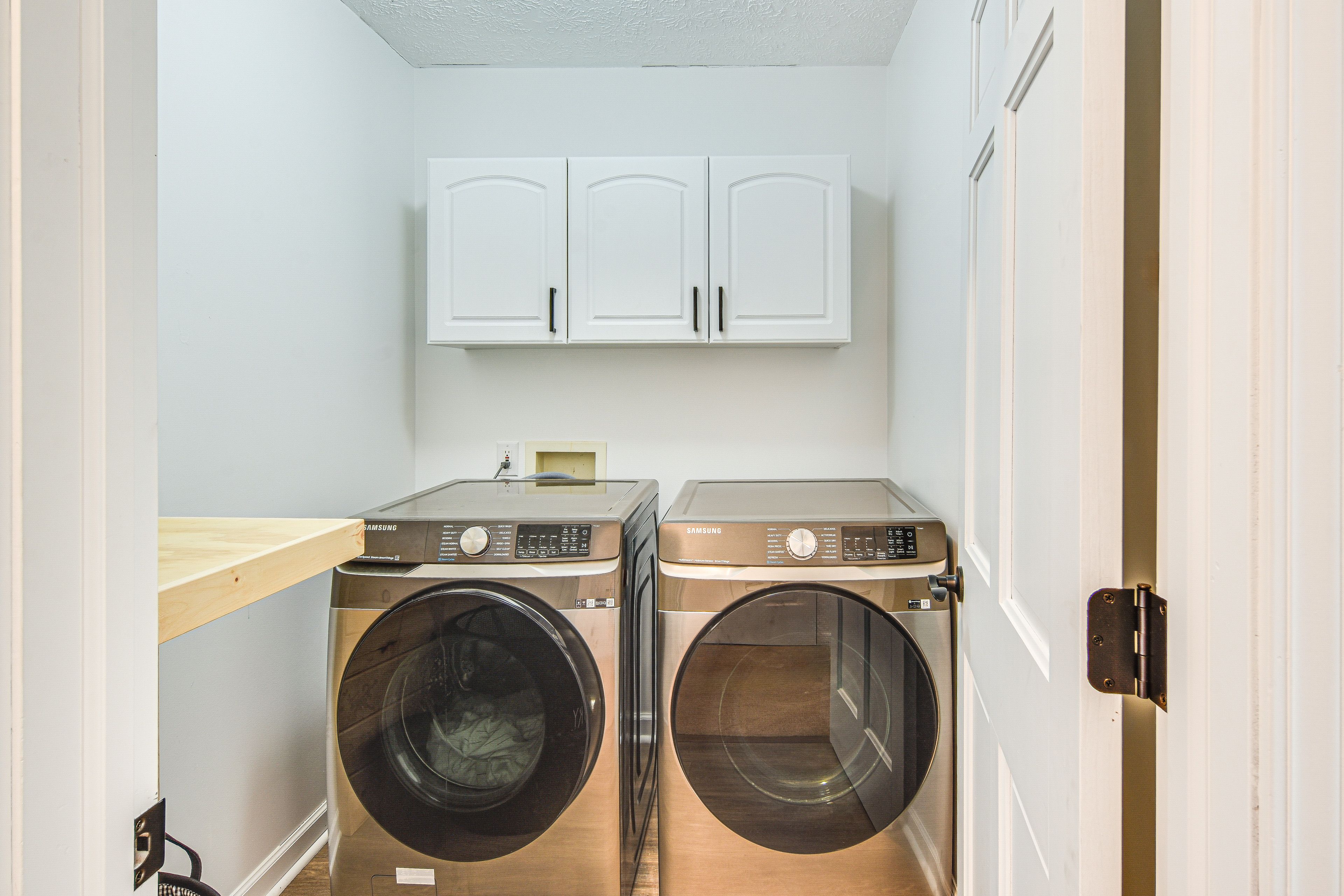 Laundry Area | 1st Floor | Washer/Dryer | Clothes Steamer | Iron/Board