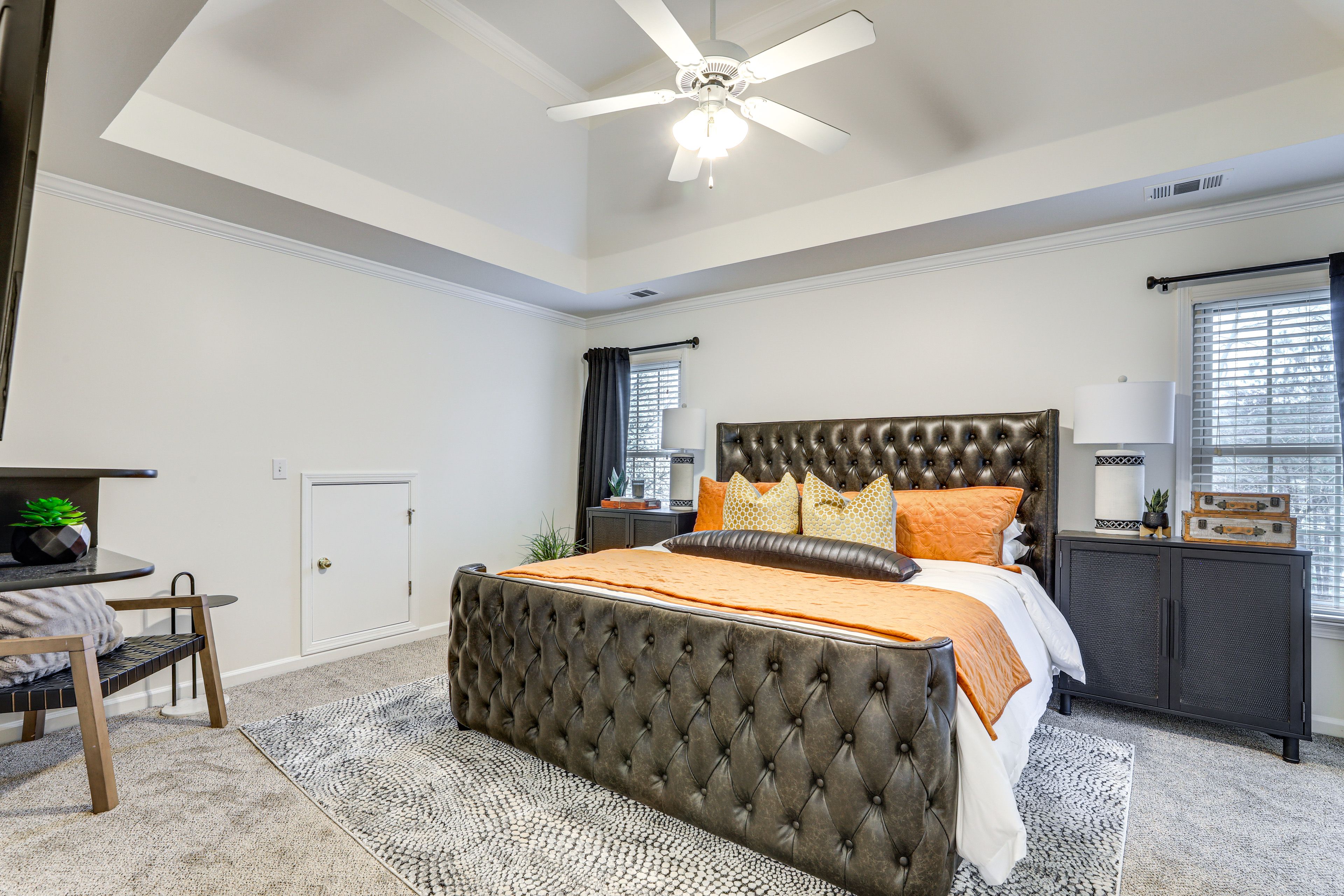 Bedroom 1 | 2nd Floor | California King Bed | Linens Provided