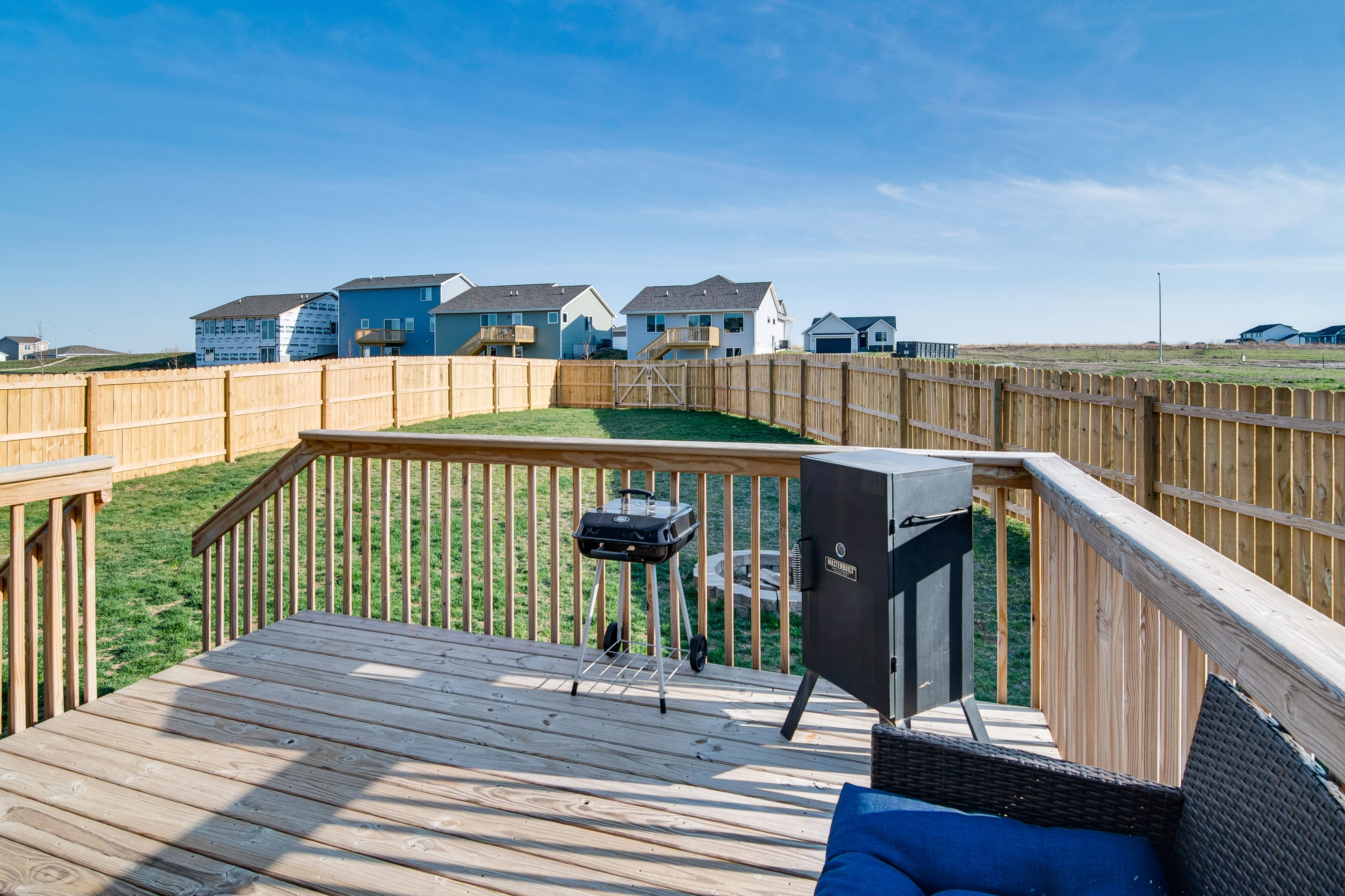 Fenced-In Backyard | Deck