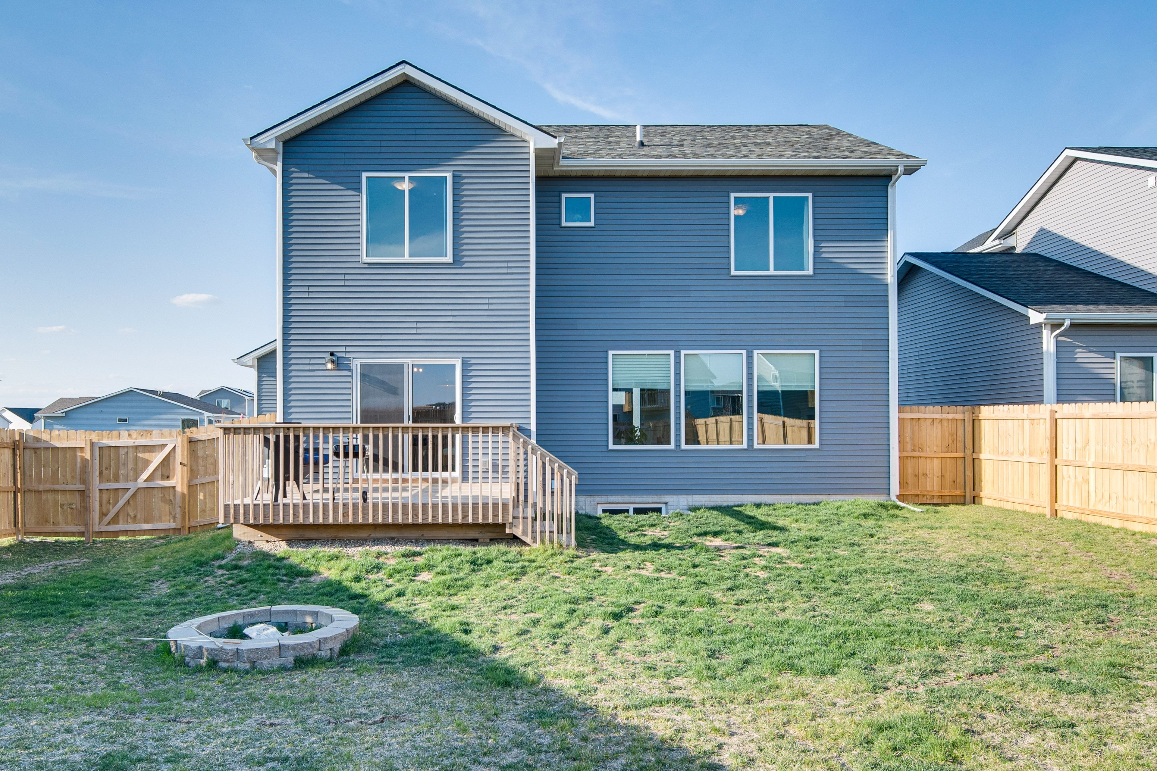 Fenced-In Backyard | Fire Pit
