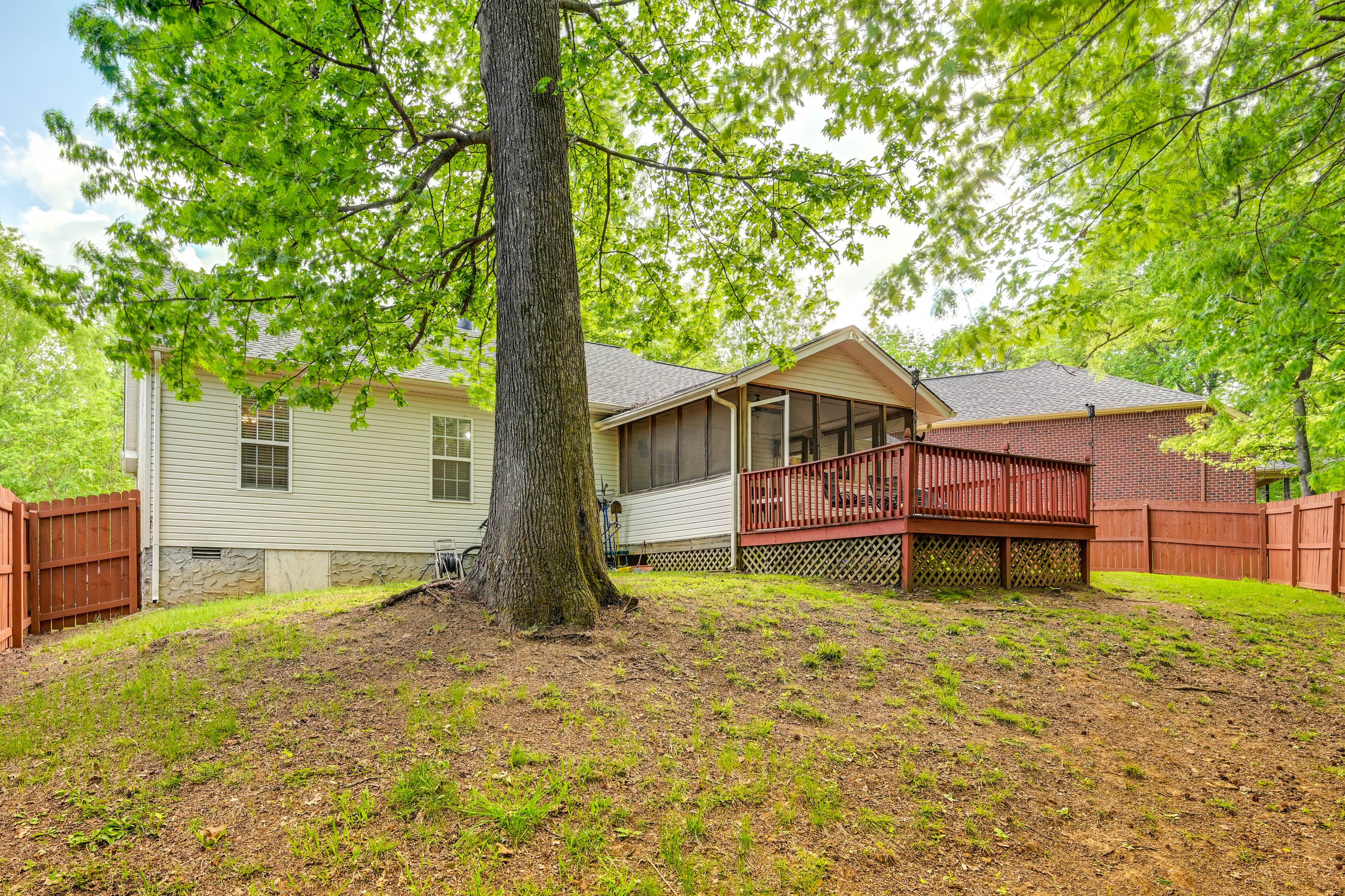 Fenced Yard
