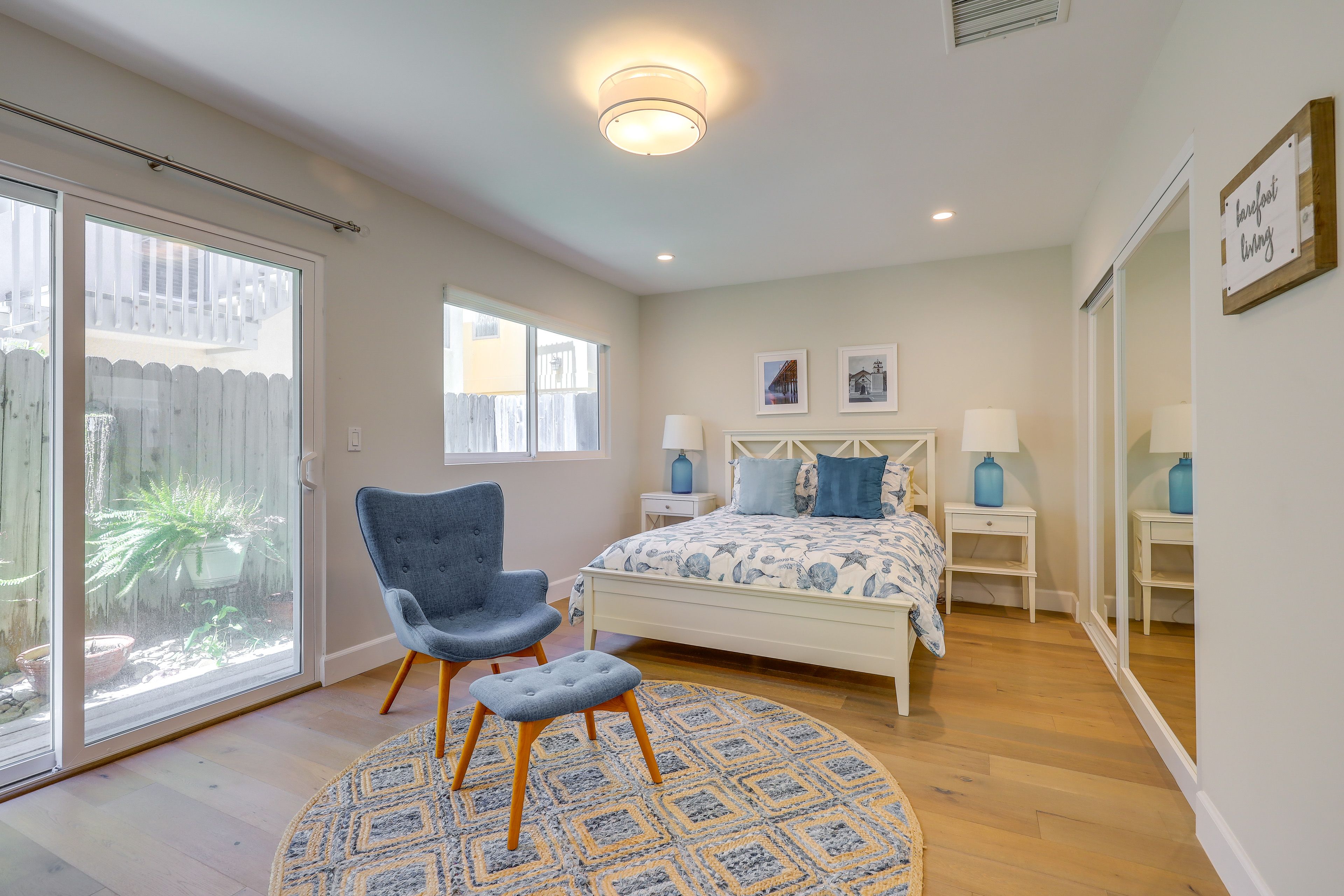 Bedroom 2 | Queen Bed | Workstation | Smart TV | 1st Floor