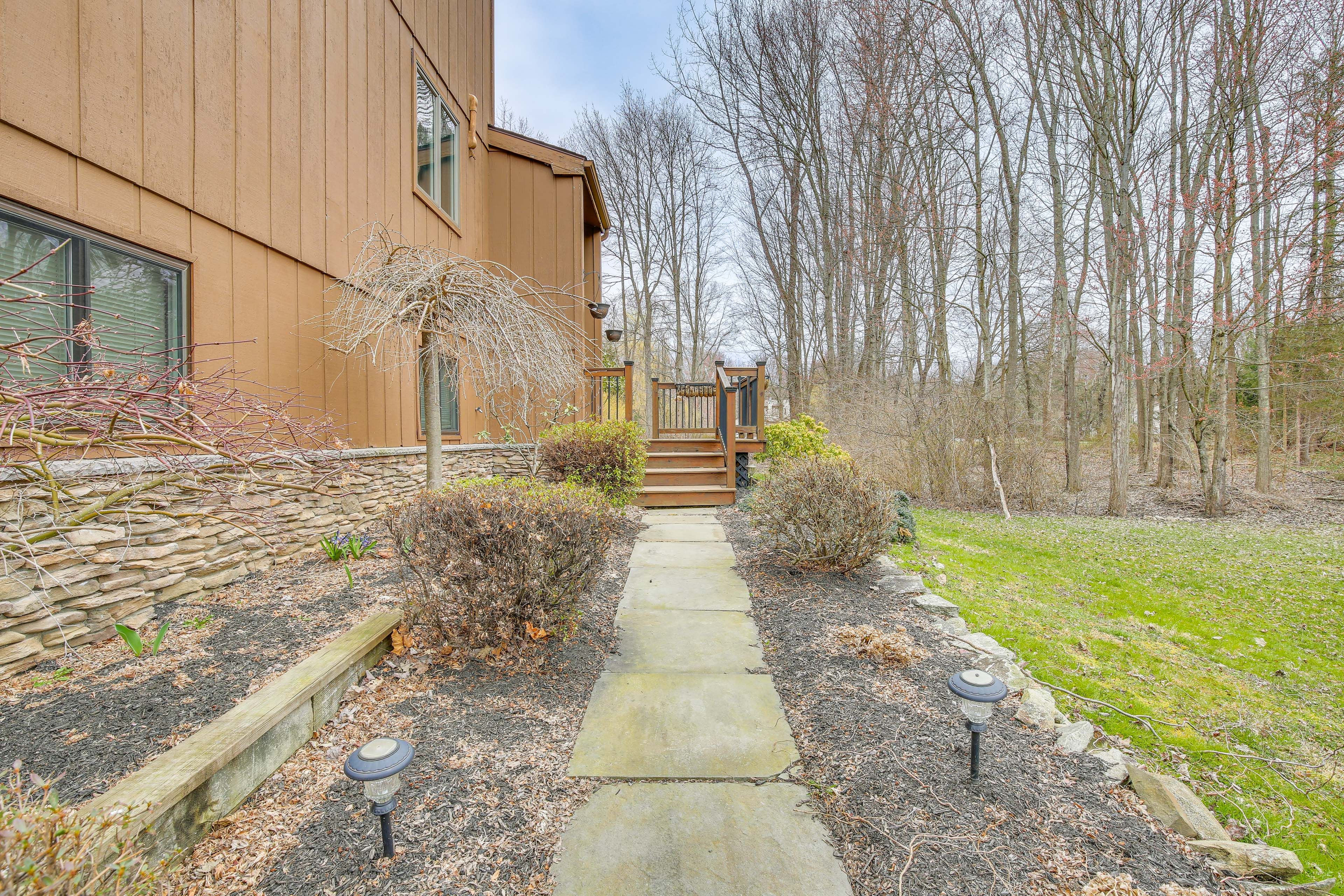 Stairs to Enter Property