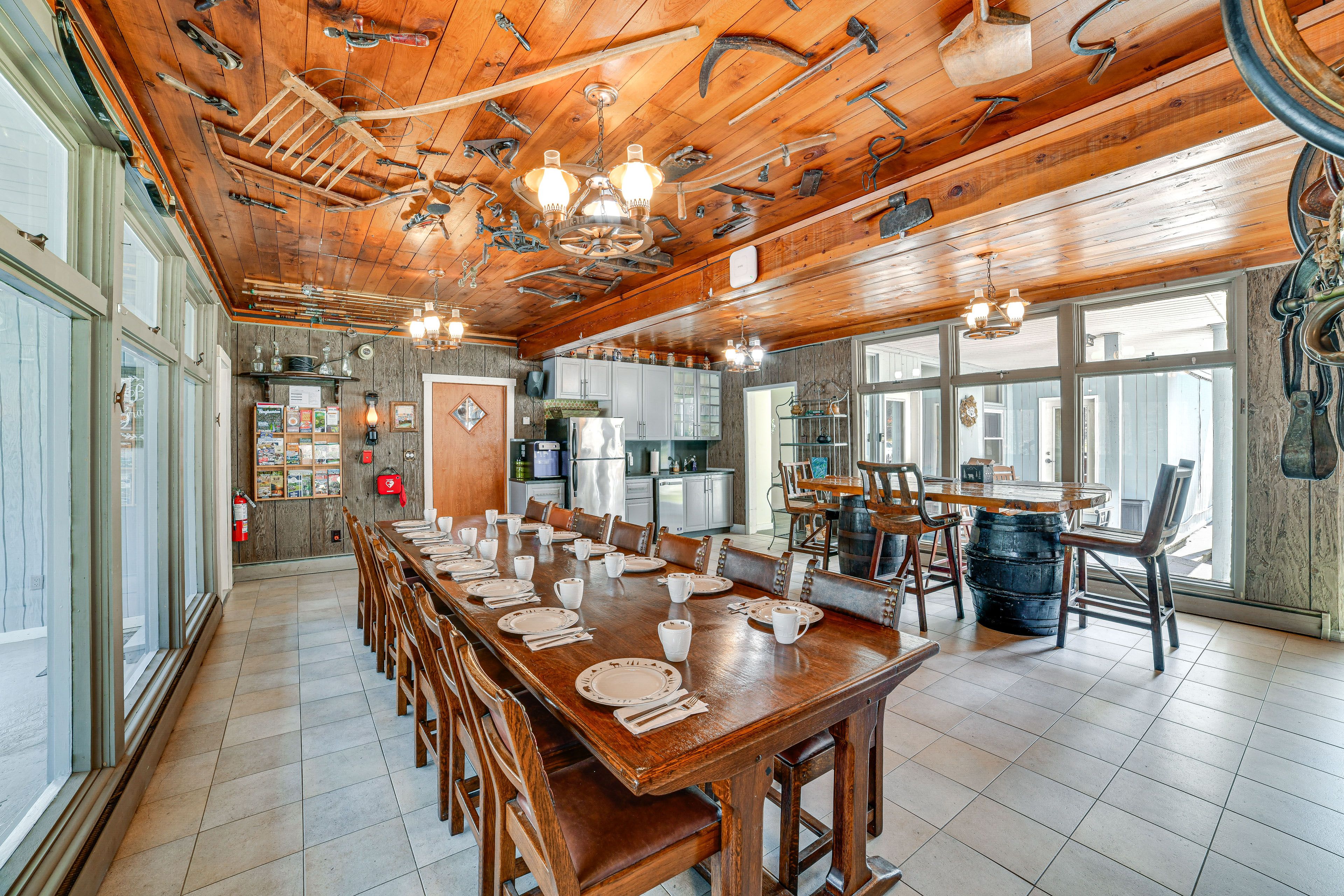 Dining Area | Main Level | Dishware + Flatware