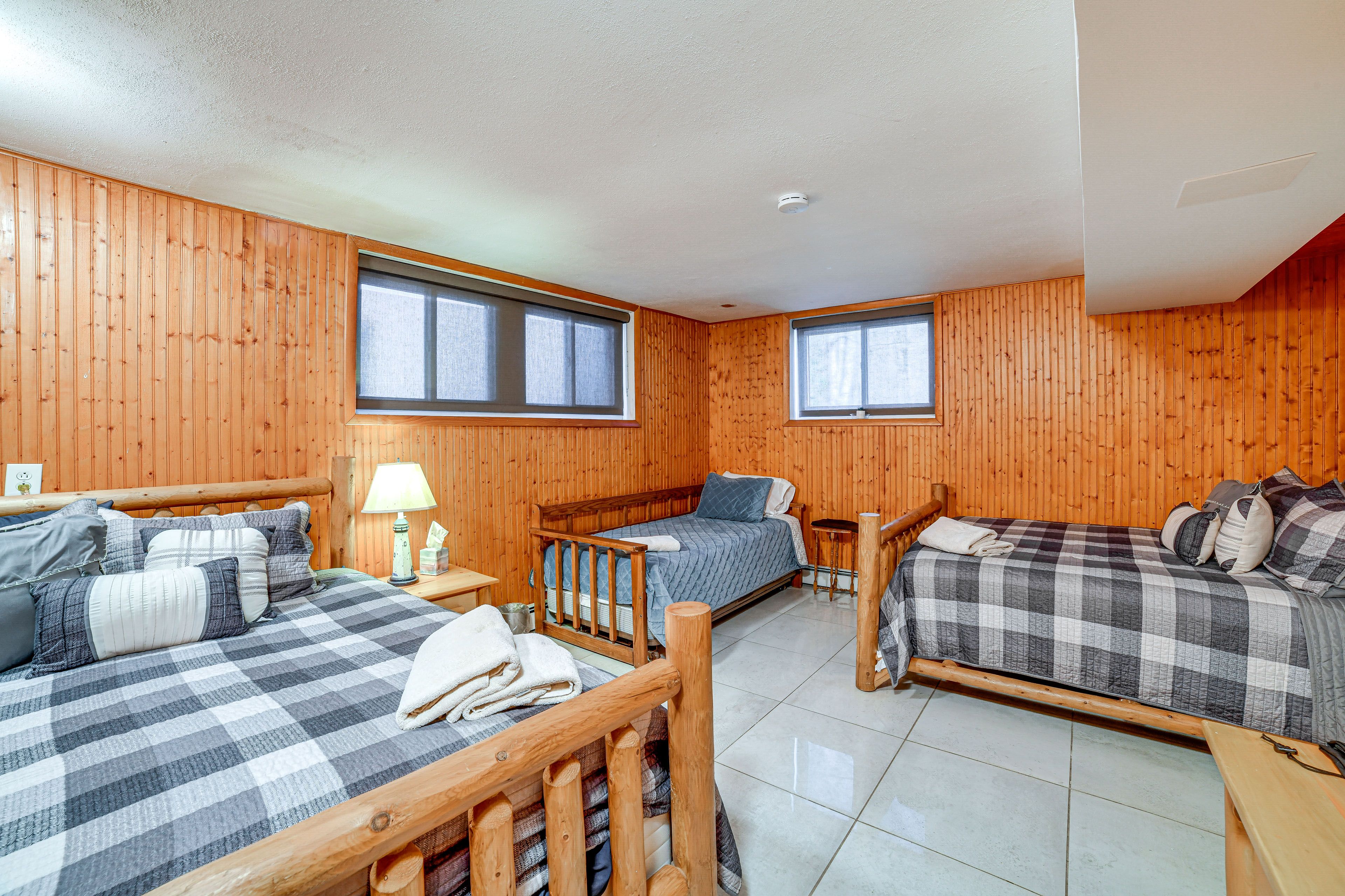 Bedroom 12 | Lower Level | 2 Queen Beds | Twin Daybed w/ Twin Trundle