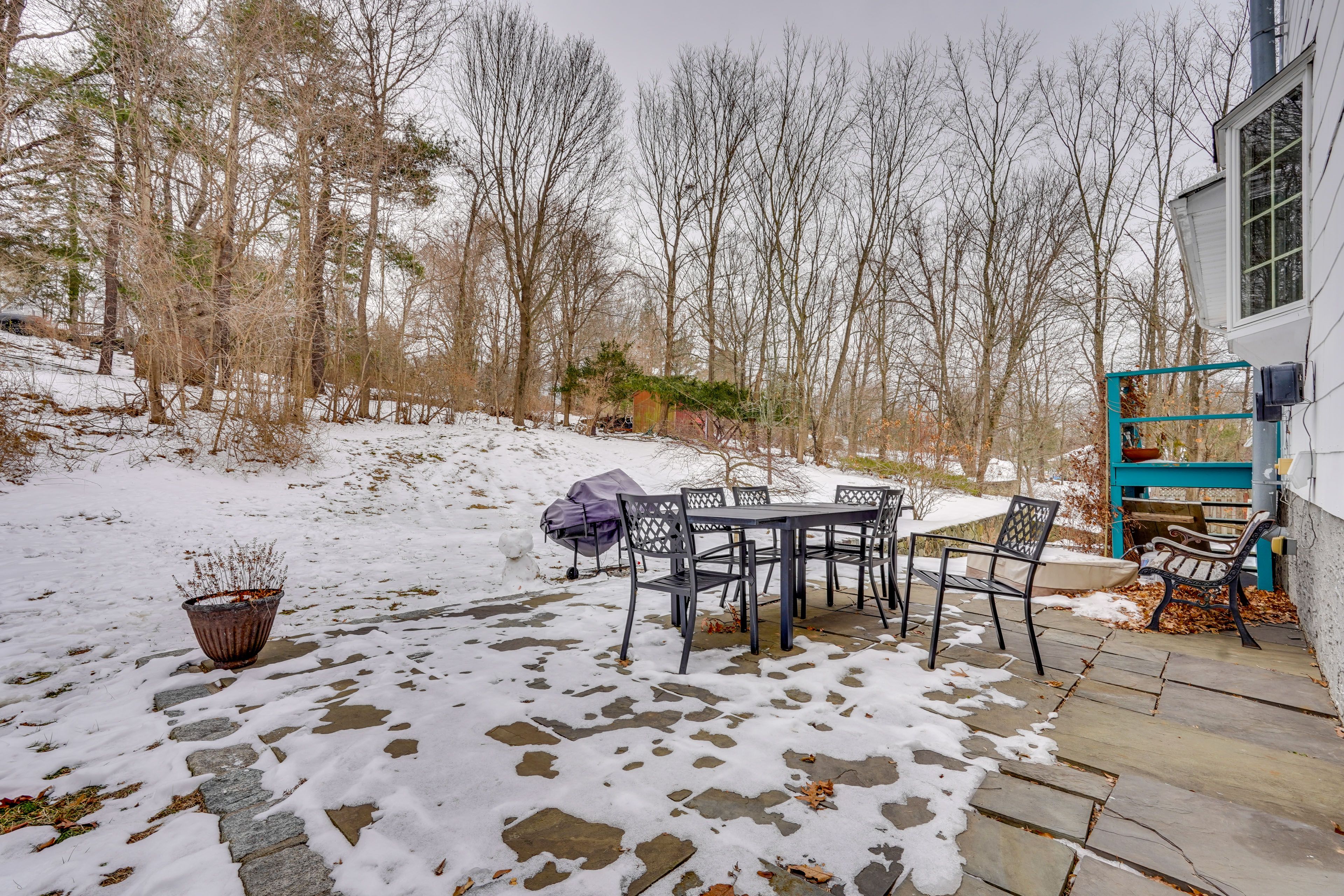 Patio in Winter