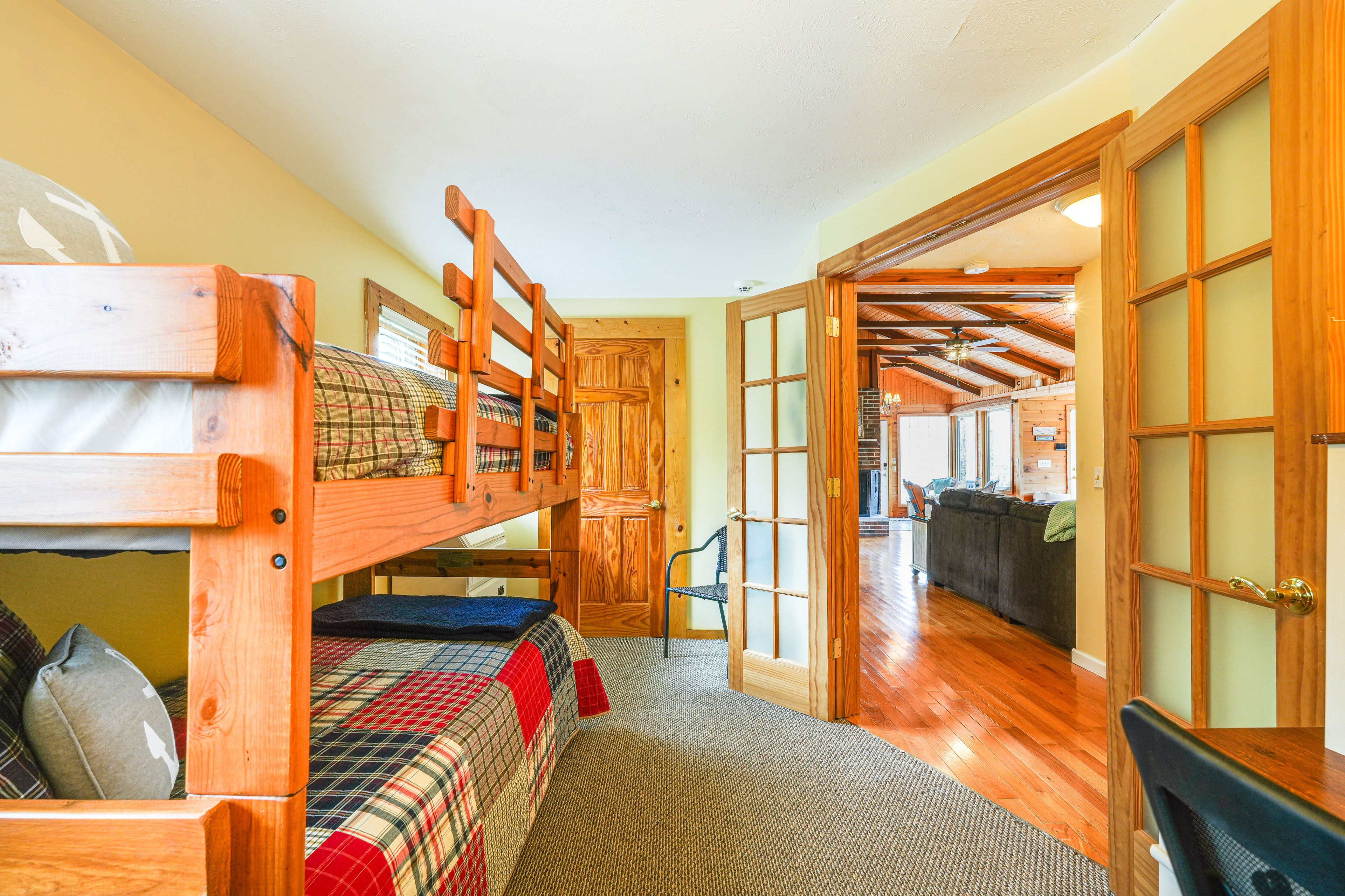 Bedroom 4 | Twin Bunk Bed | Desk Workspace