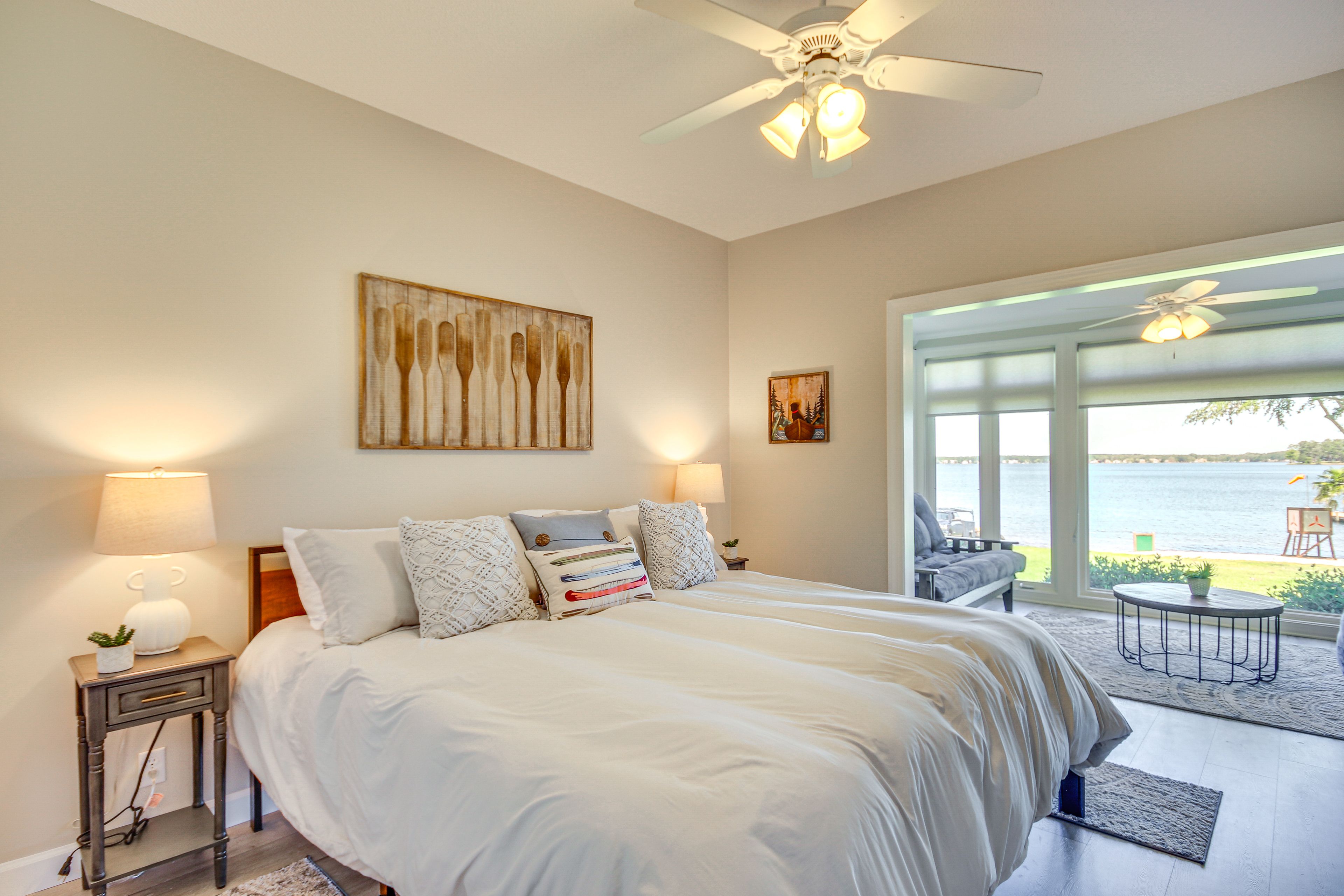Bedroom 3 | King Bed | Full Futon | Sunroom