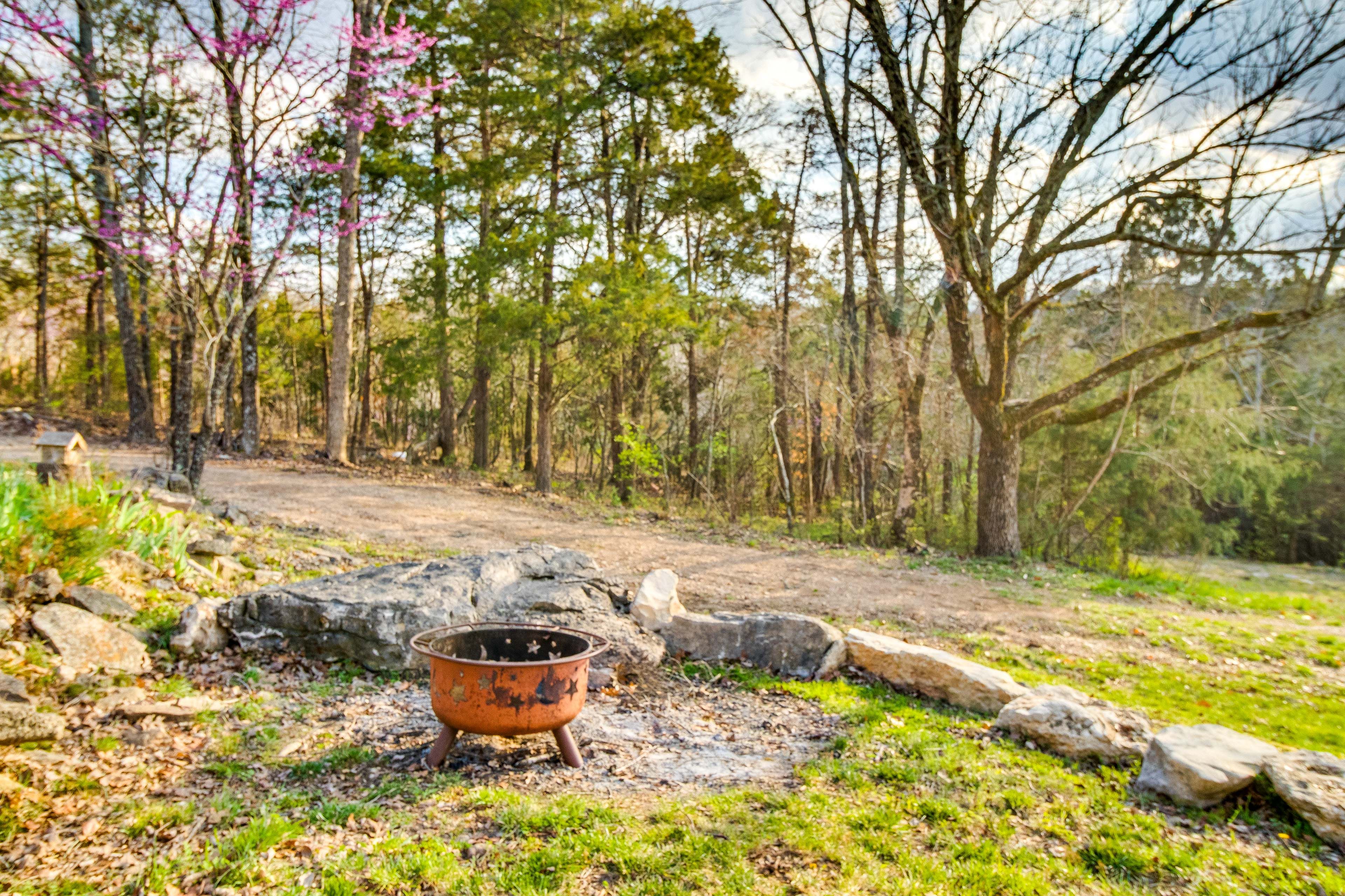 Wood-Burning Fire Pit