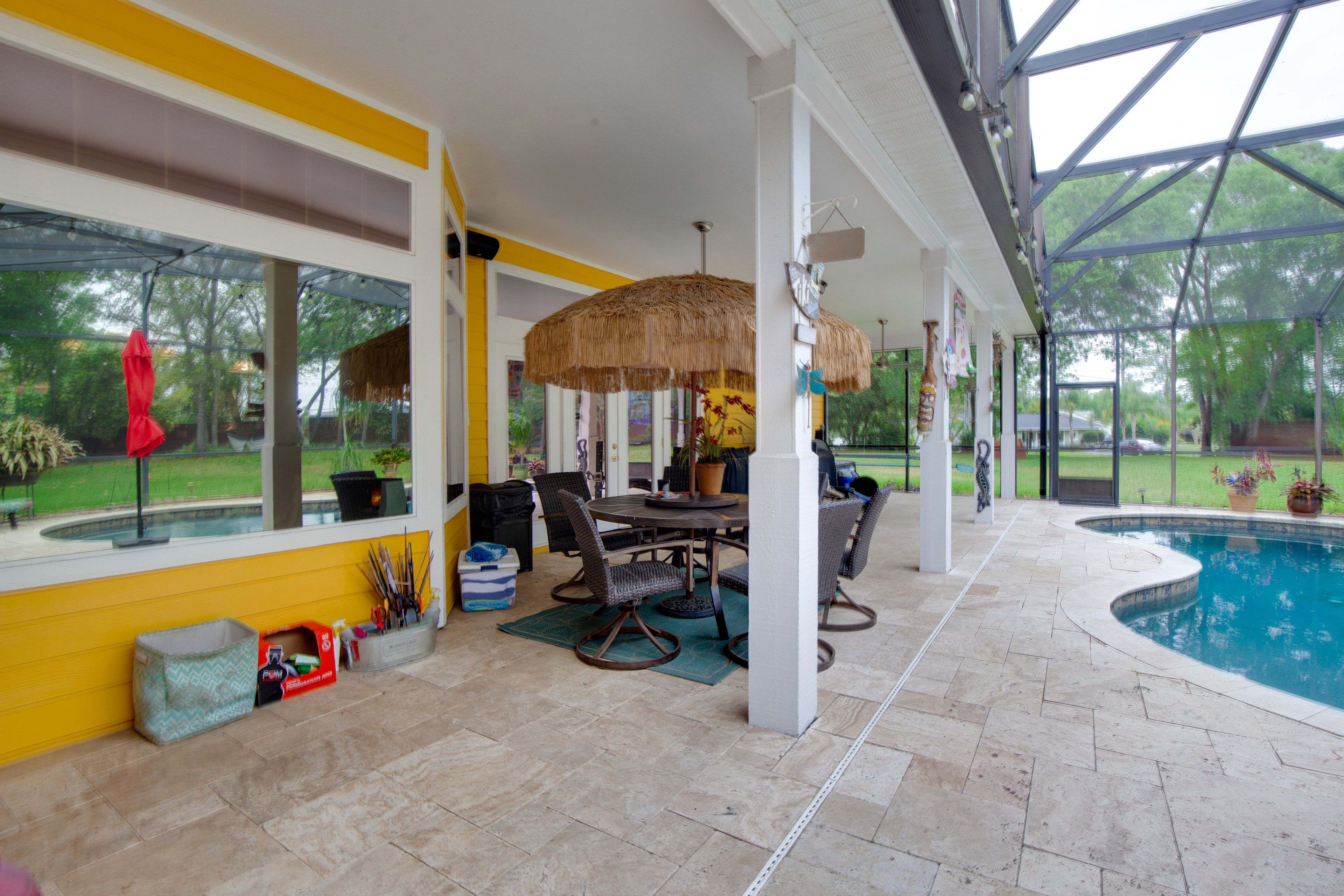 Shared Lanai | Saltwater Pool | Gas Grill (Propane Provided)