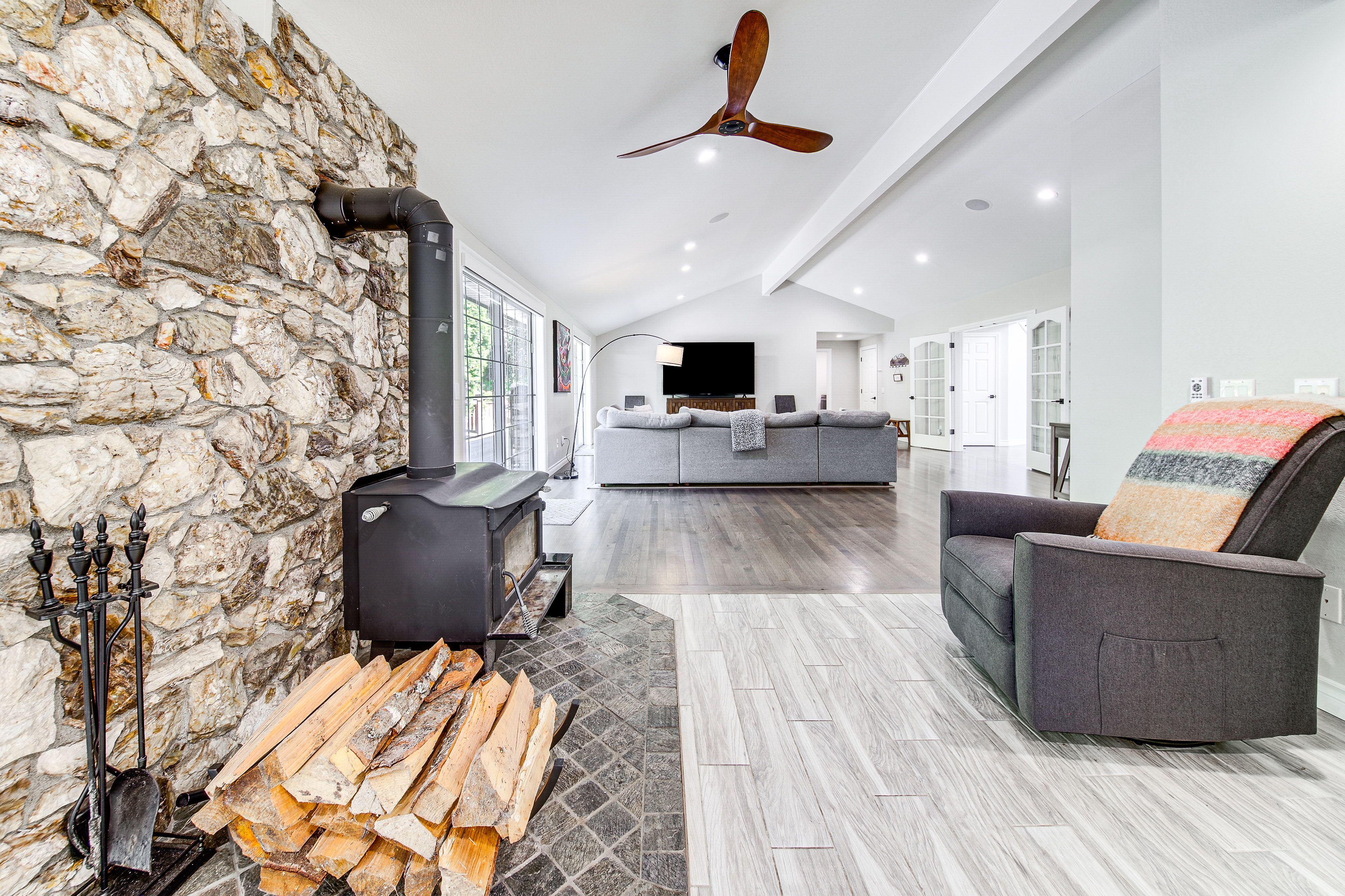 Wood-Burning Stove | 1st Floor
