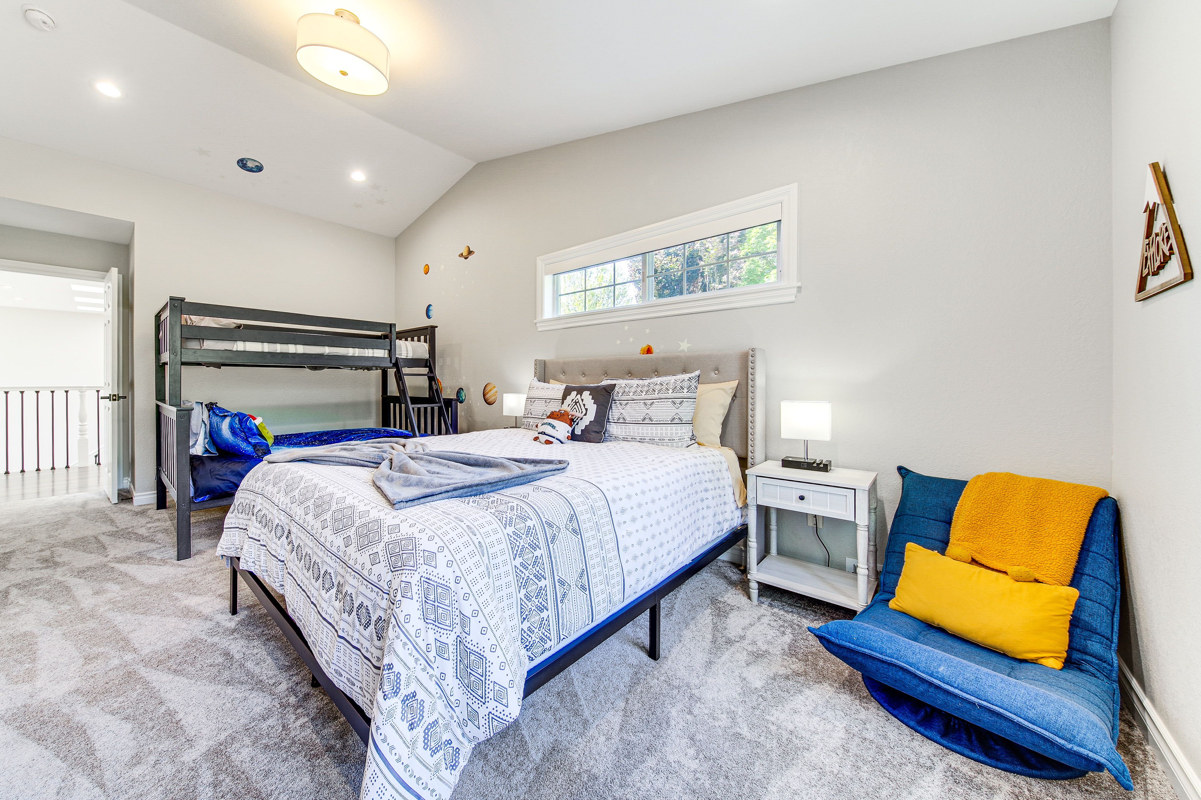 Bedroom Suite 3 | Queen Bed | Twin/Full Bunk Bed | Walk-In Closet | 2nd Floor