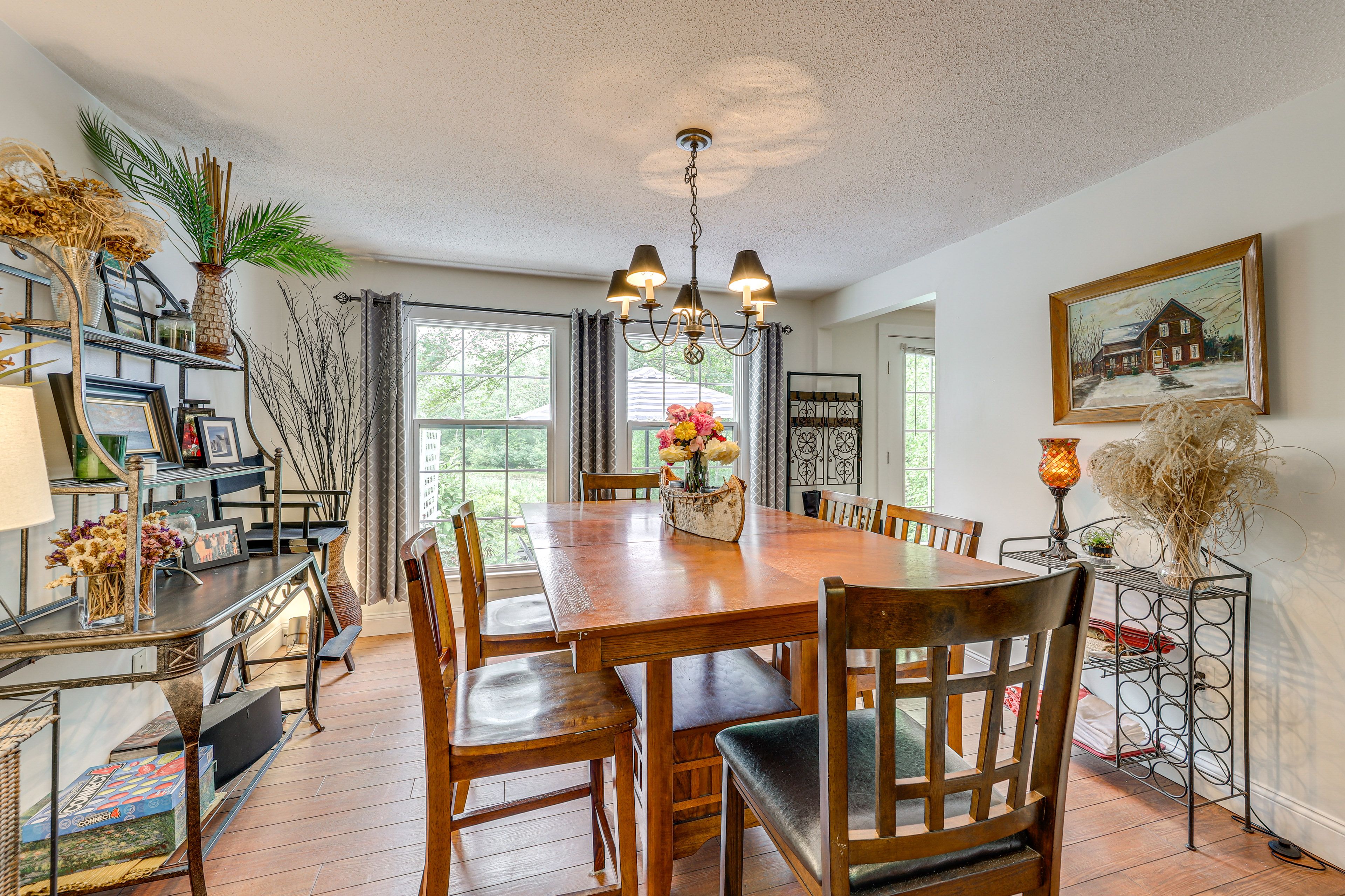 Dining Room | Dishes & Flatware Provided | 2-Story Home