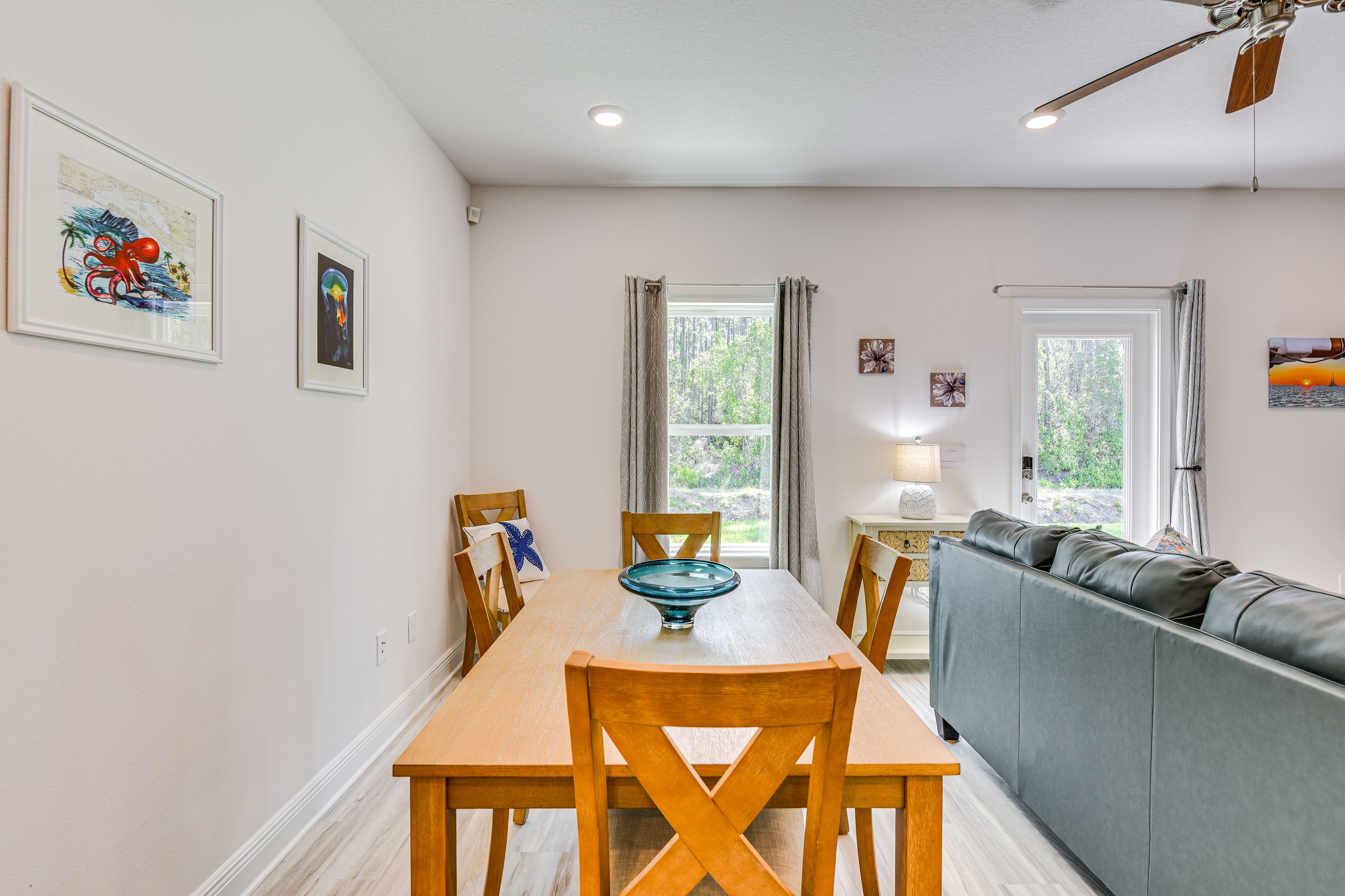 Dining Room | Dishware & Flatware Provided | 1st Floor