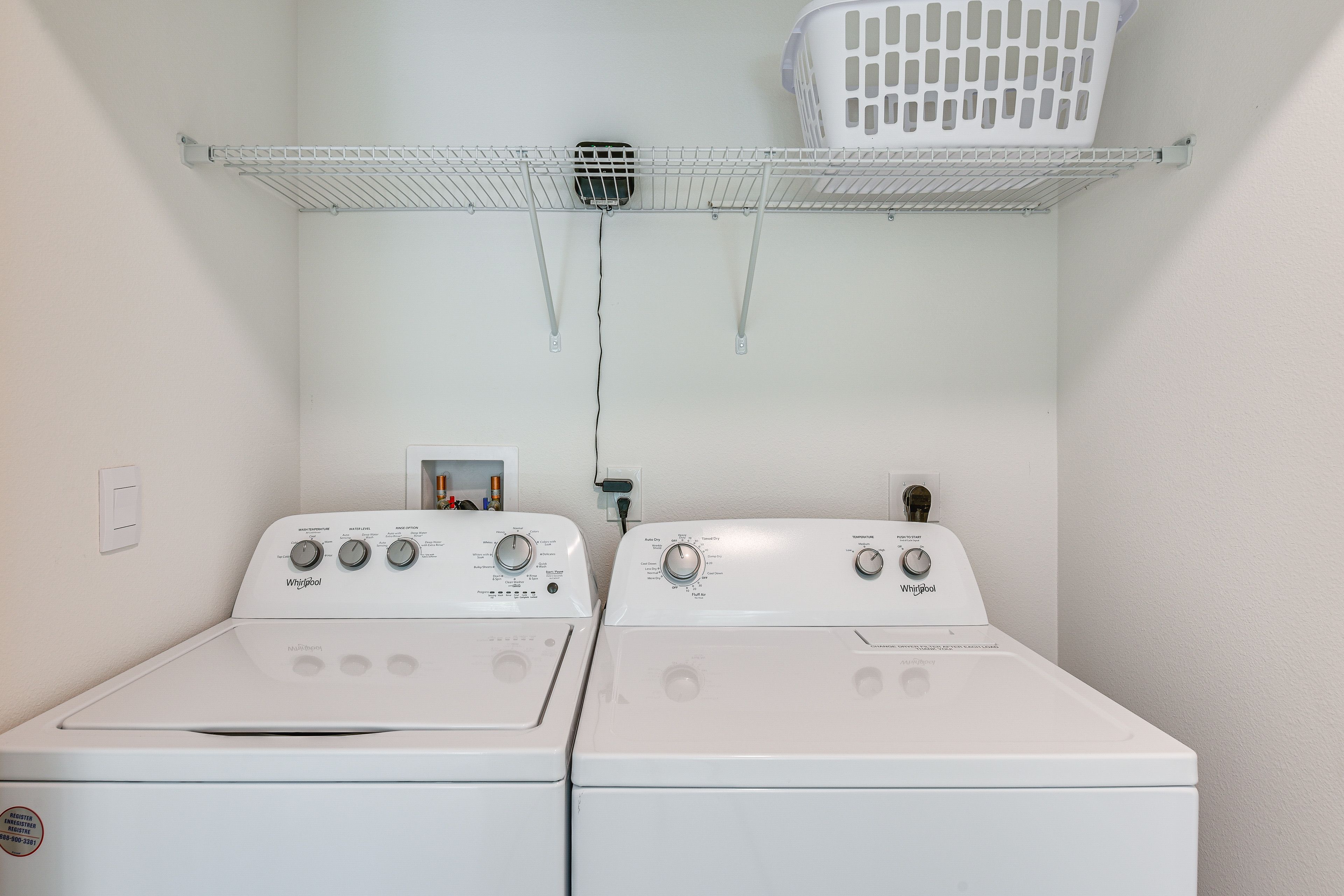 Washer & Dryer