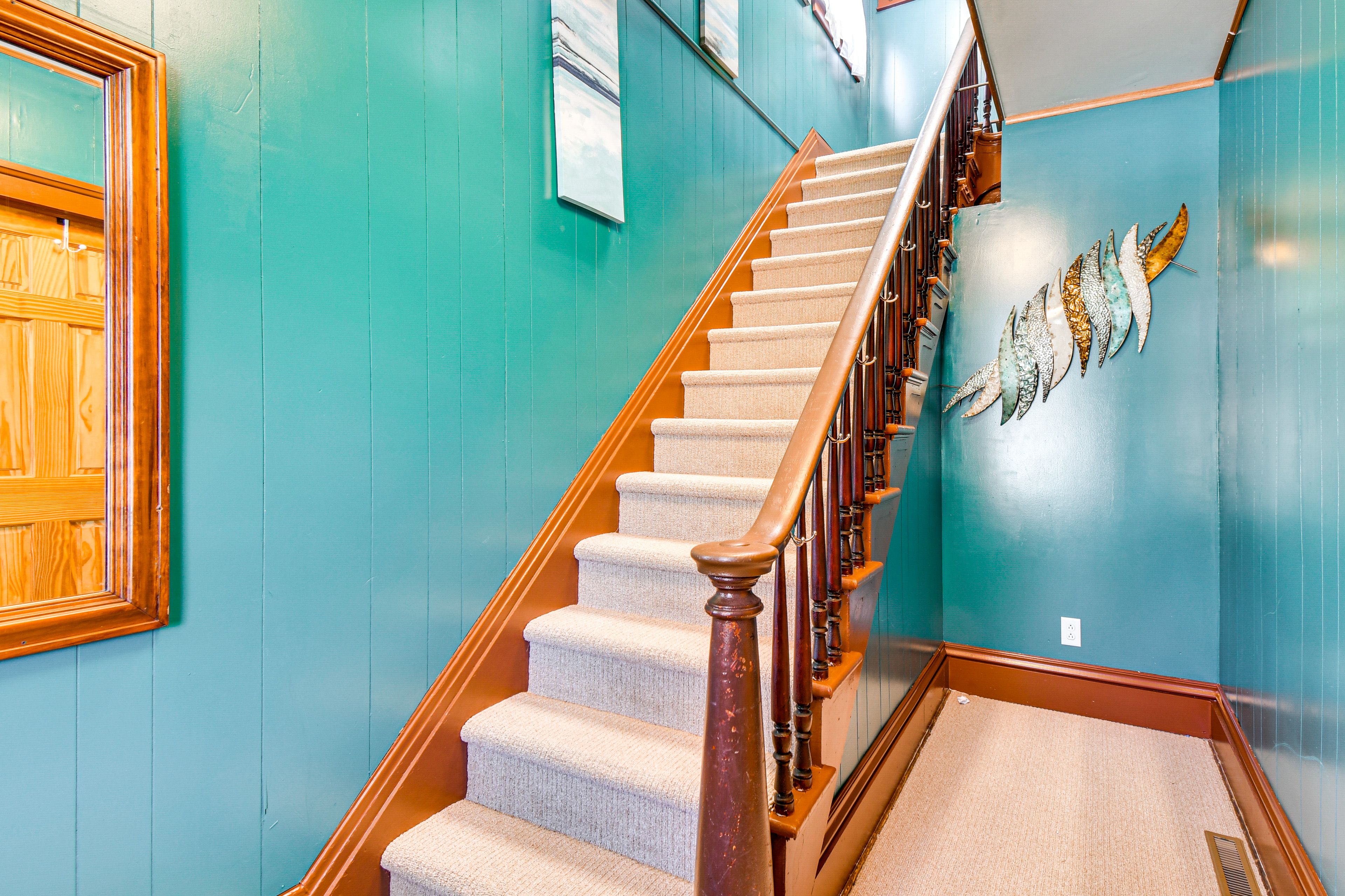 Stairs to Front Entry
